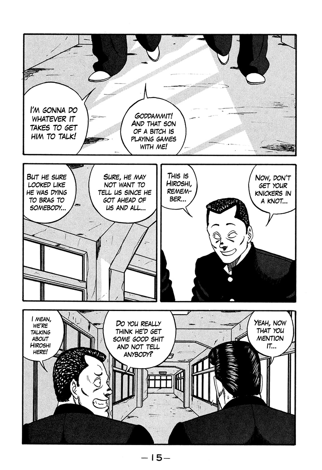 Be-Bop-Highschool Chapter 162 page 14 - Chapter 162: Emotions of Delinquent Life