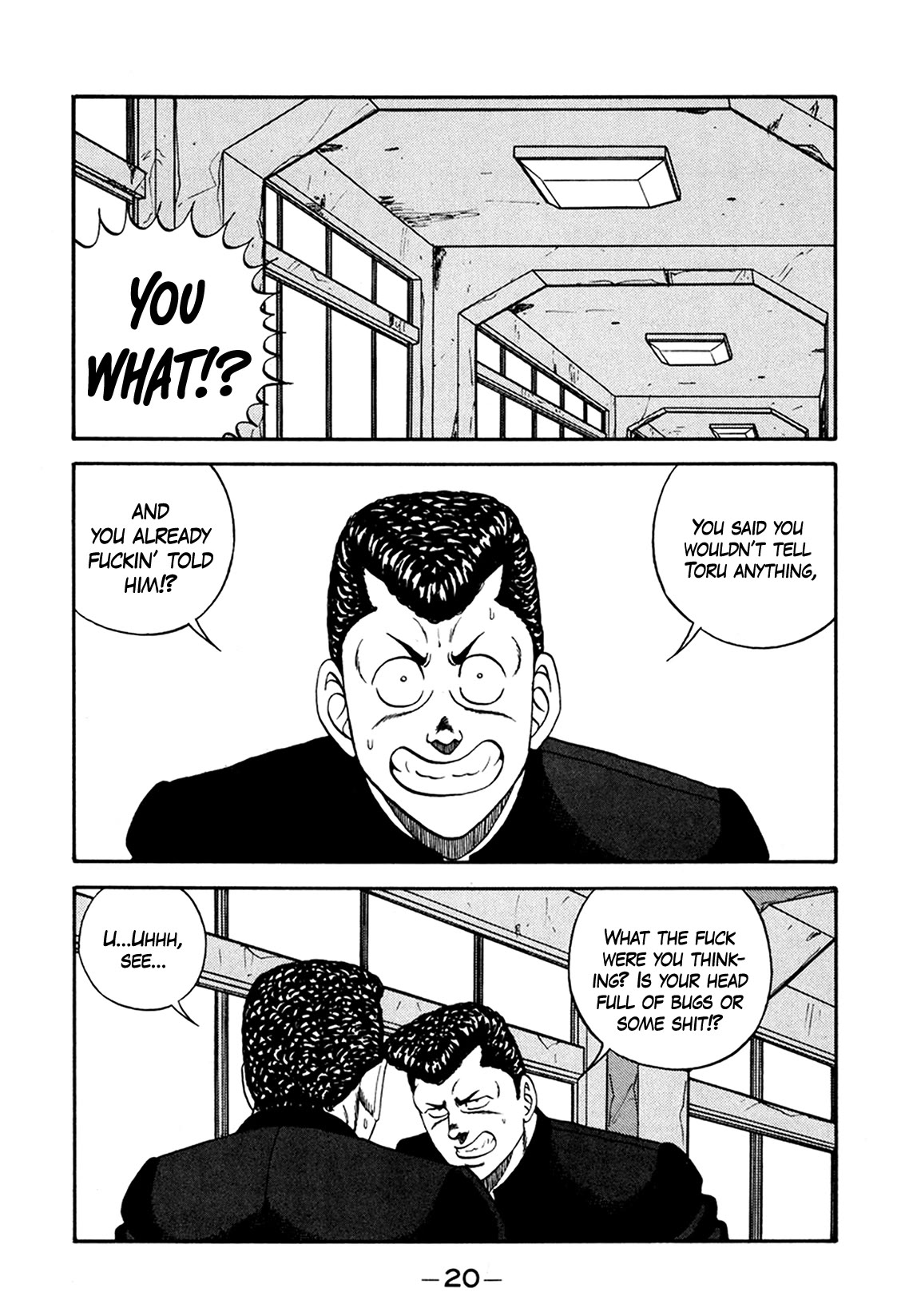 Be-Bop-Highschool Chapter 162 page 19 - Chapter 162: Emotions of Delinquent Life