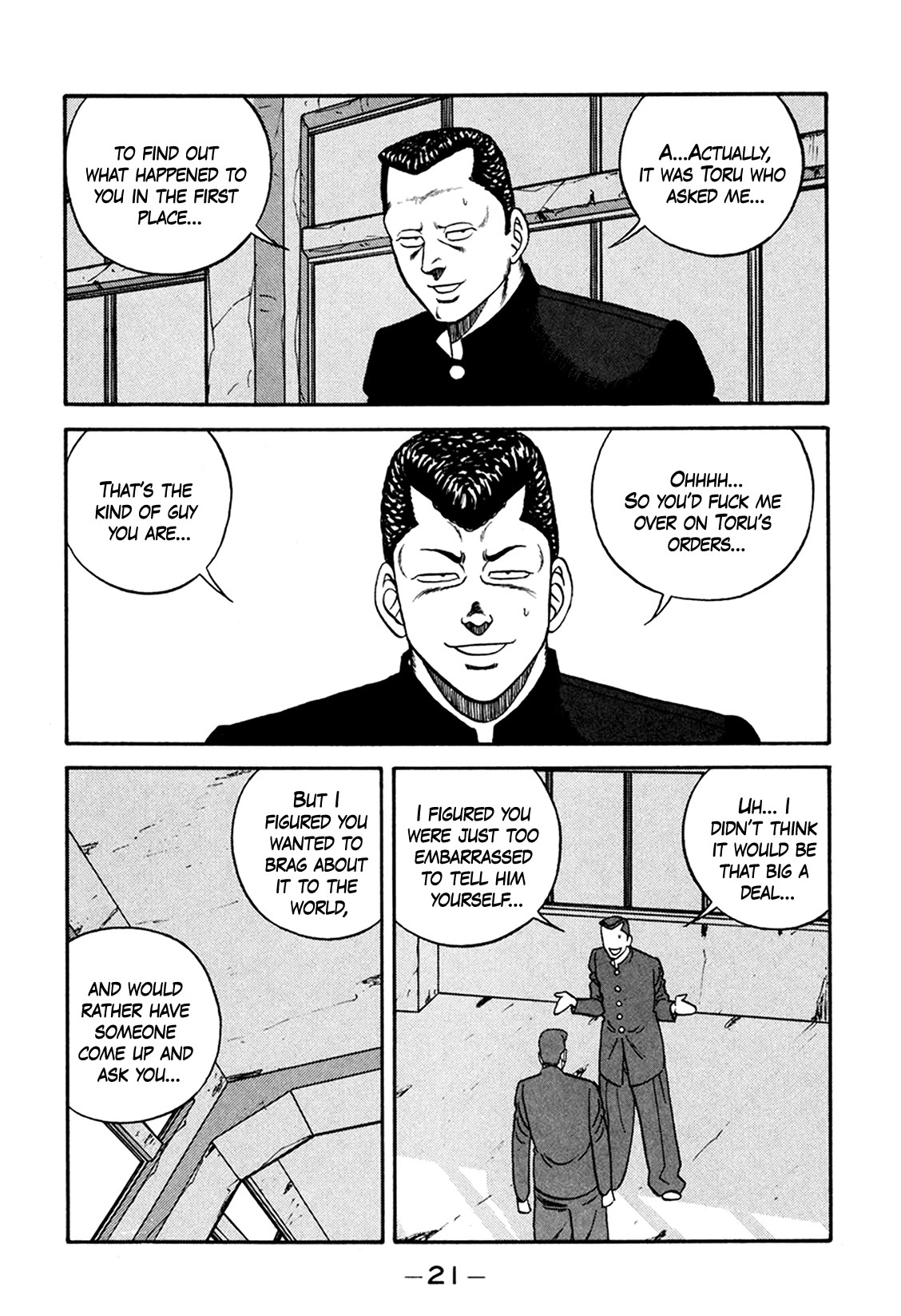 Be-Bop-Highschool Chapter 162 page 20 - Chapter 162: Emotions of Delinquent Life