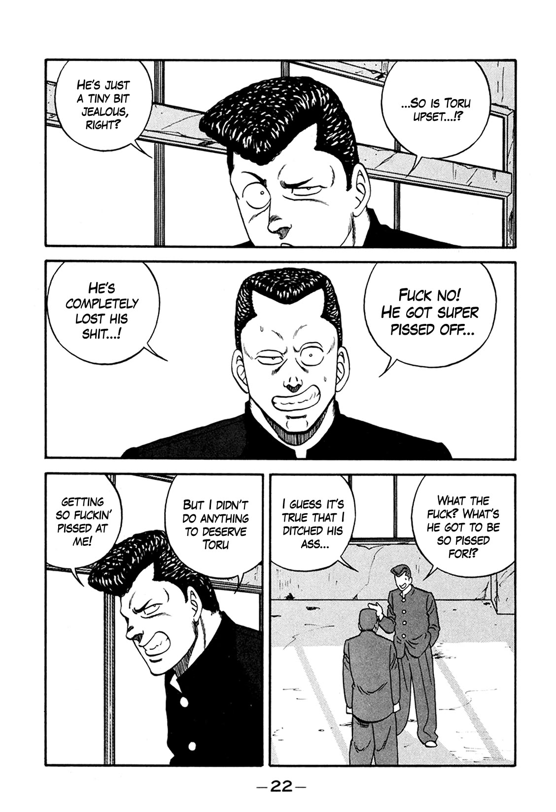 Be-Bop-Highschool Chapter 162 page 21 - Chapter 162: Emotions of Delinquent Life