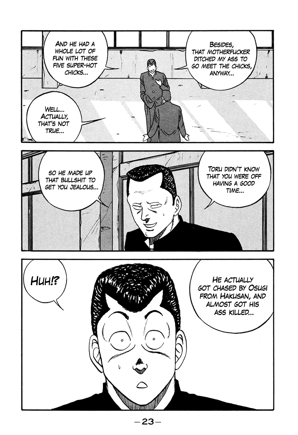 Be-Bop-Highschool Chapter 162 page 22 - Chapter 162: Emotions of Delinquent Life