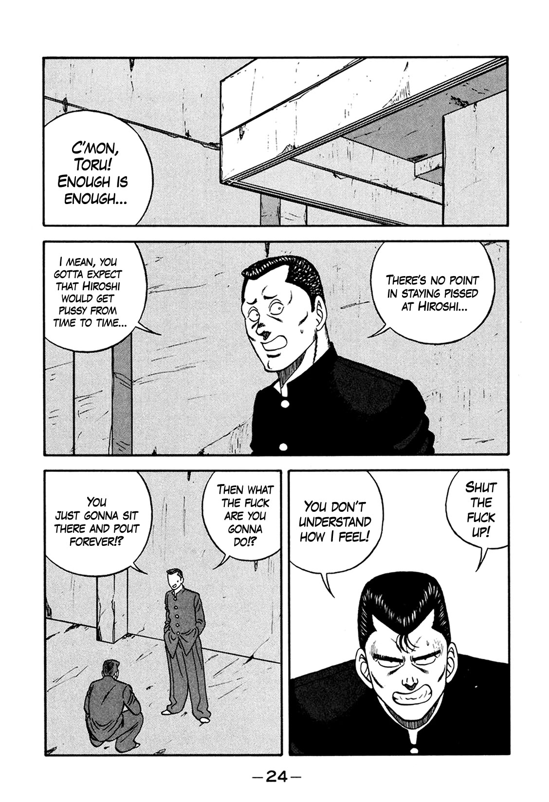 Be-Bop-Highschool Chapter 162 page 23 - Chapter 162: Emotions of Delinquent Life