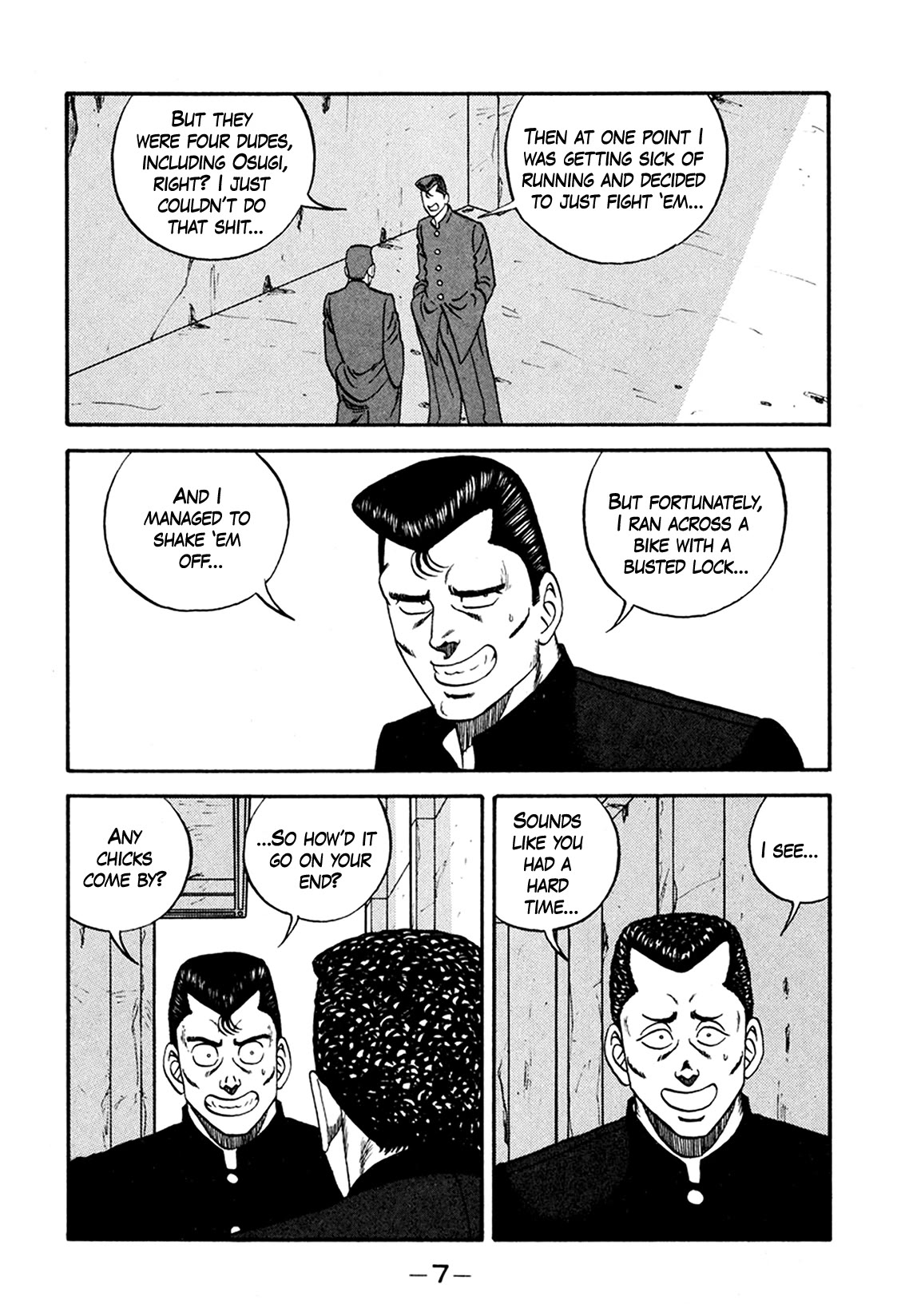 Be-Bop-Highschool Chapter 162 page 6 - Chapter 162: Emotions of Delinquent Life