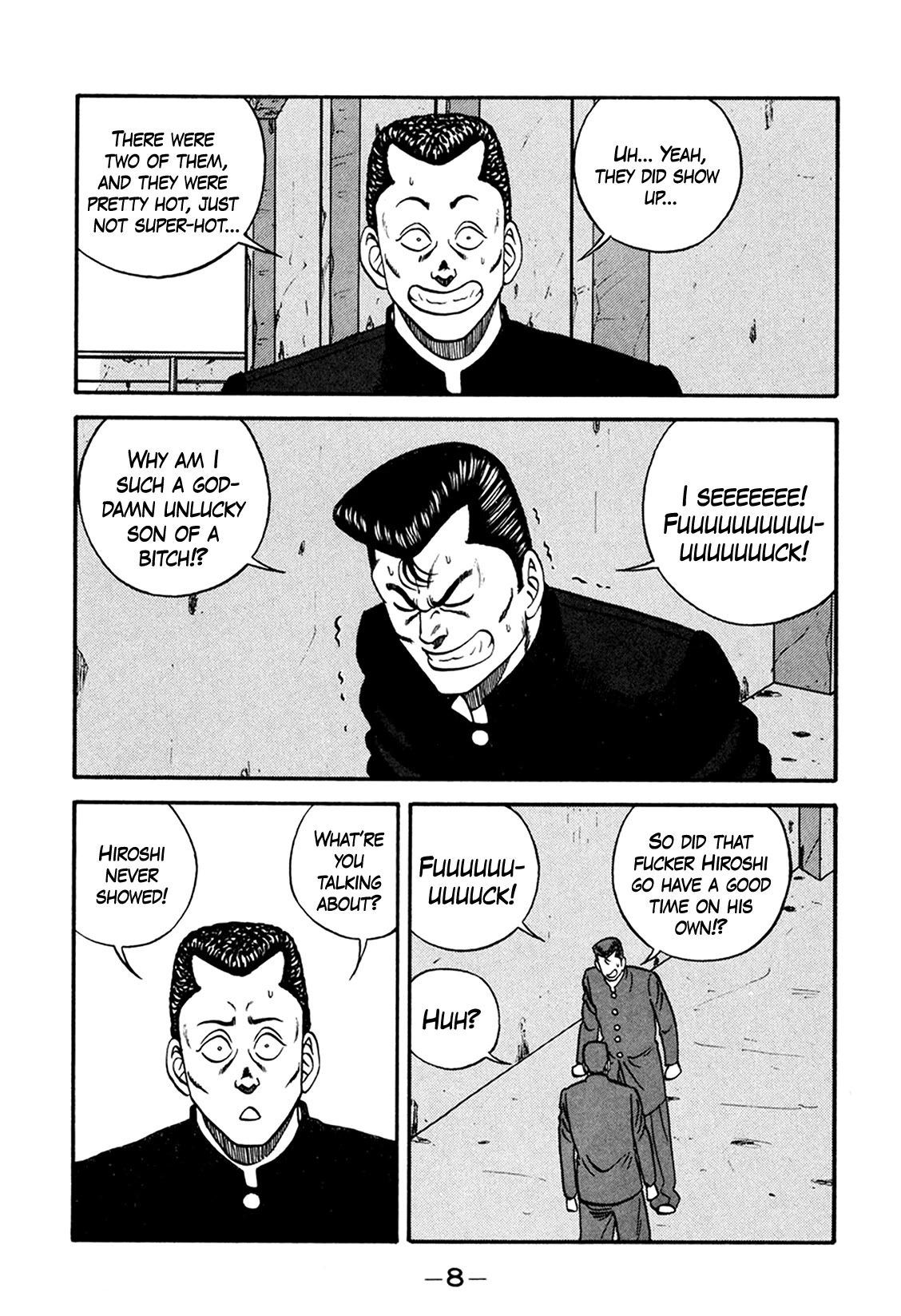 Be-Bop-Highschool Chapter 162 page 7 - Chapter 162: Emotions of Delinquent Life