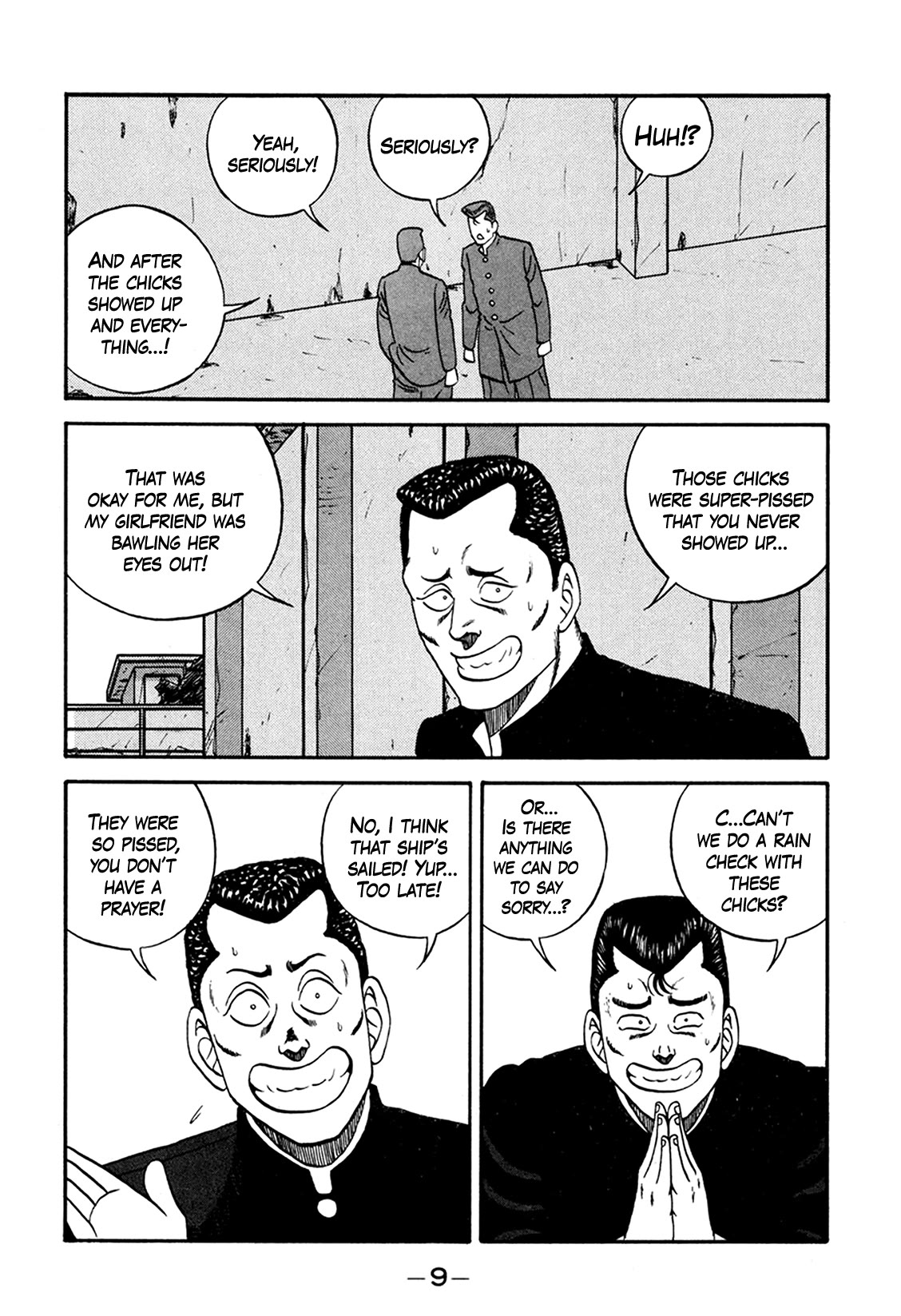 Be-Bop-Highschool Chapter 162 page 8 - Chapter 162: Emotions of Delinquent Life