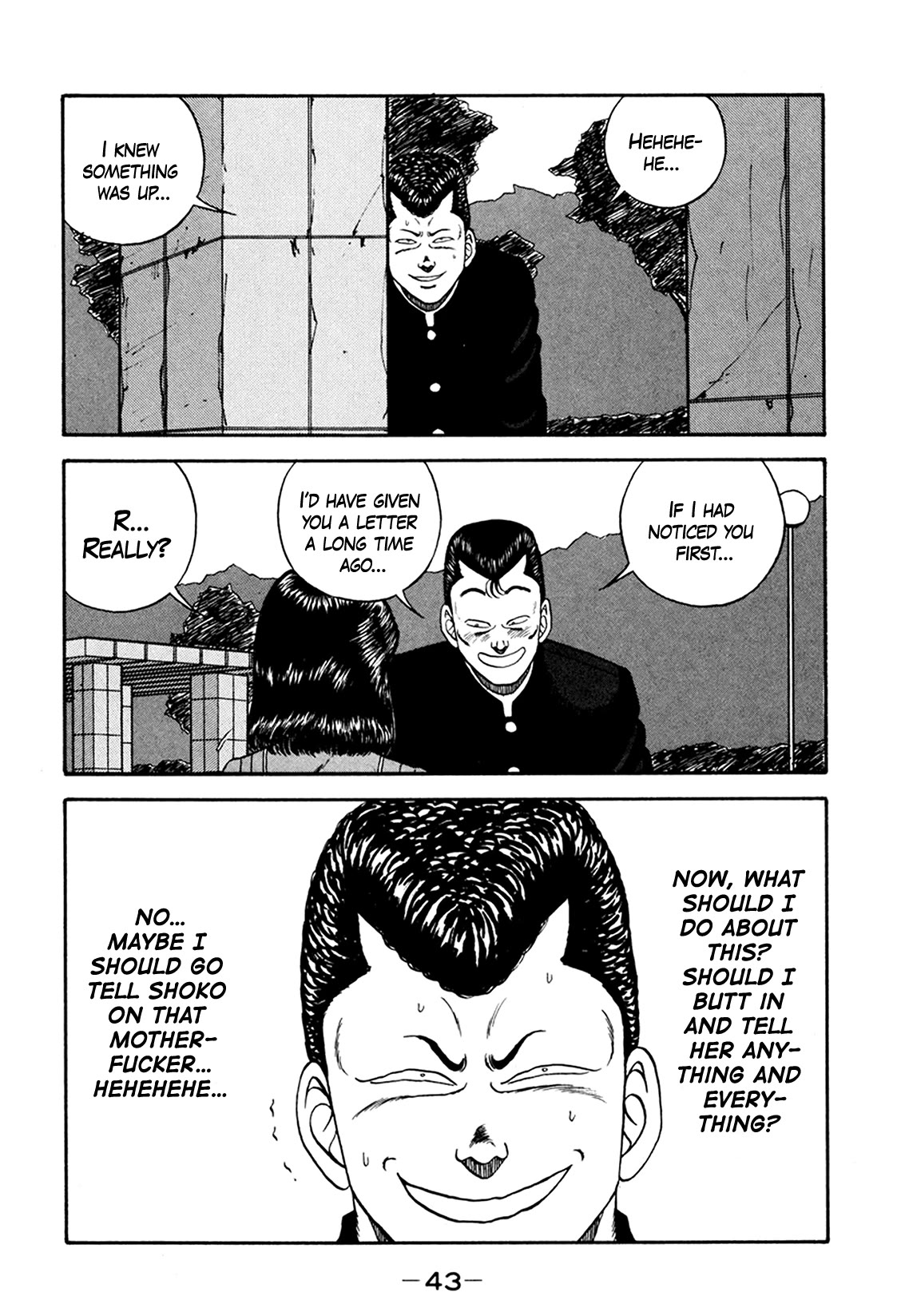Be-Bop-Highschool Chapter 163 page 11 - Chapter 163: Sudden Turn of Delinquent Life