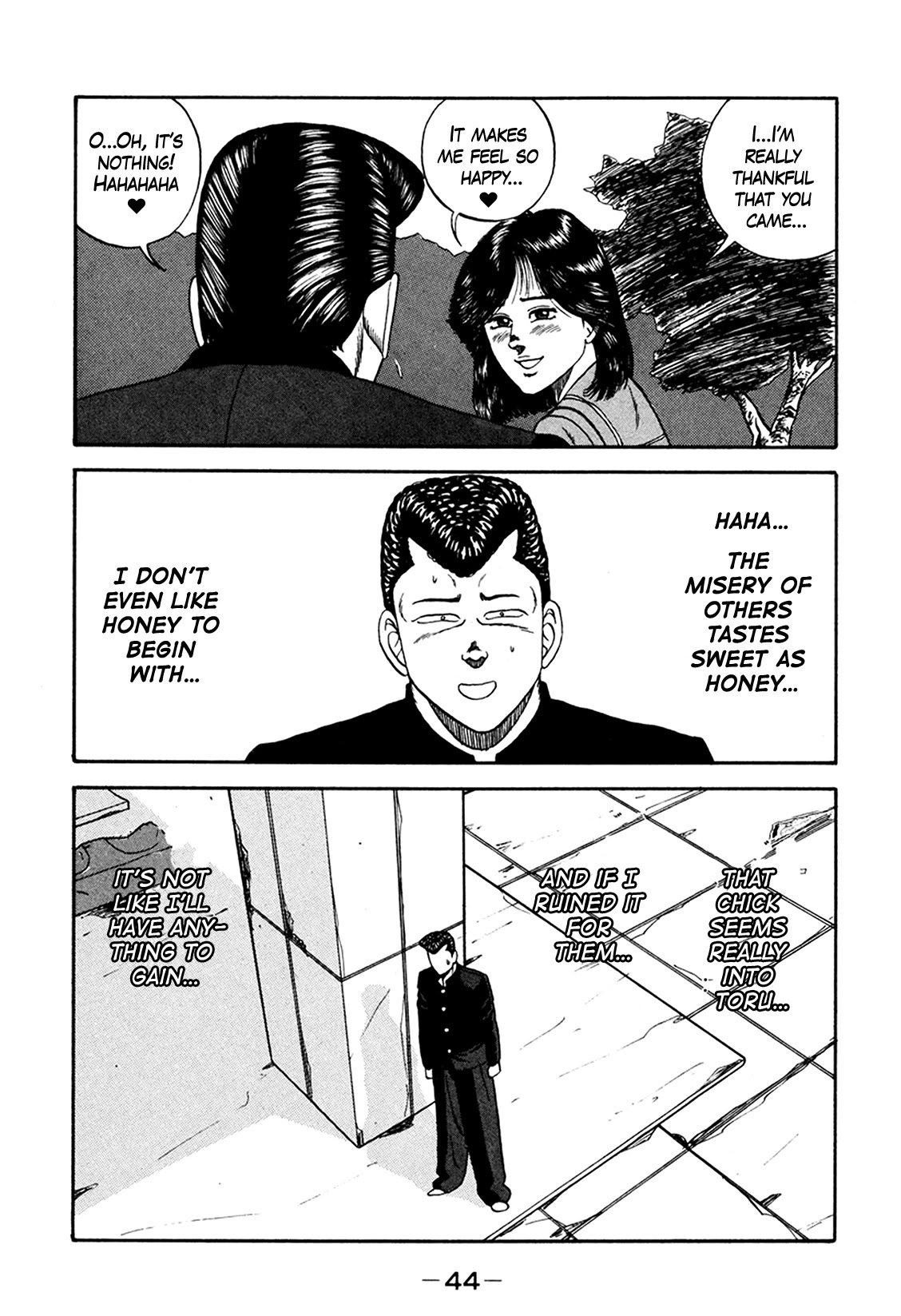 Be-Bop-Highschool Chapter 163 page 12 - Chapter 163: Sudden Turn of Delinquent Life