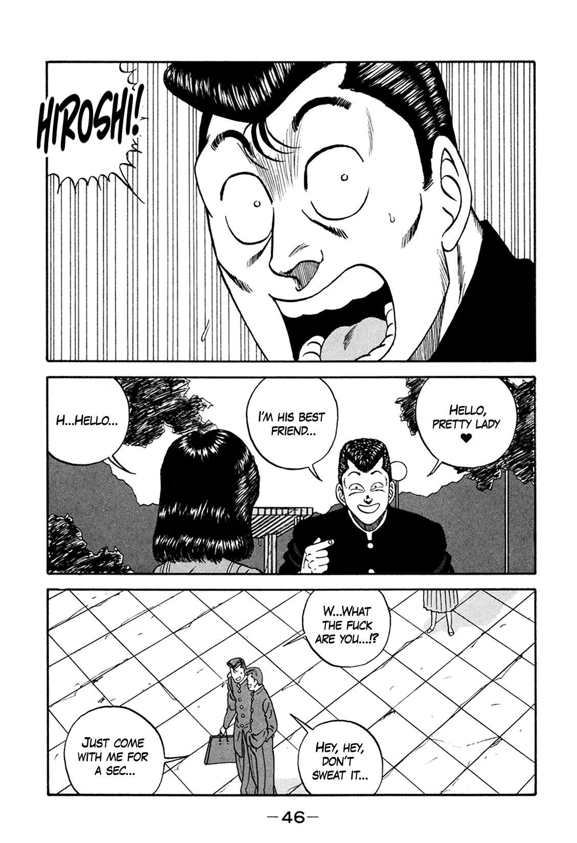 Be-Bop-Highschool Chapter 163 page 14 - Chapter 163: Sudden Turn of Delinquent Life