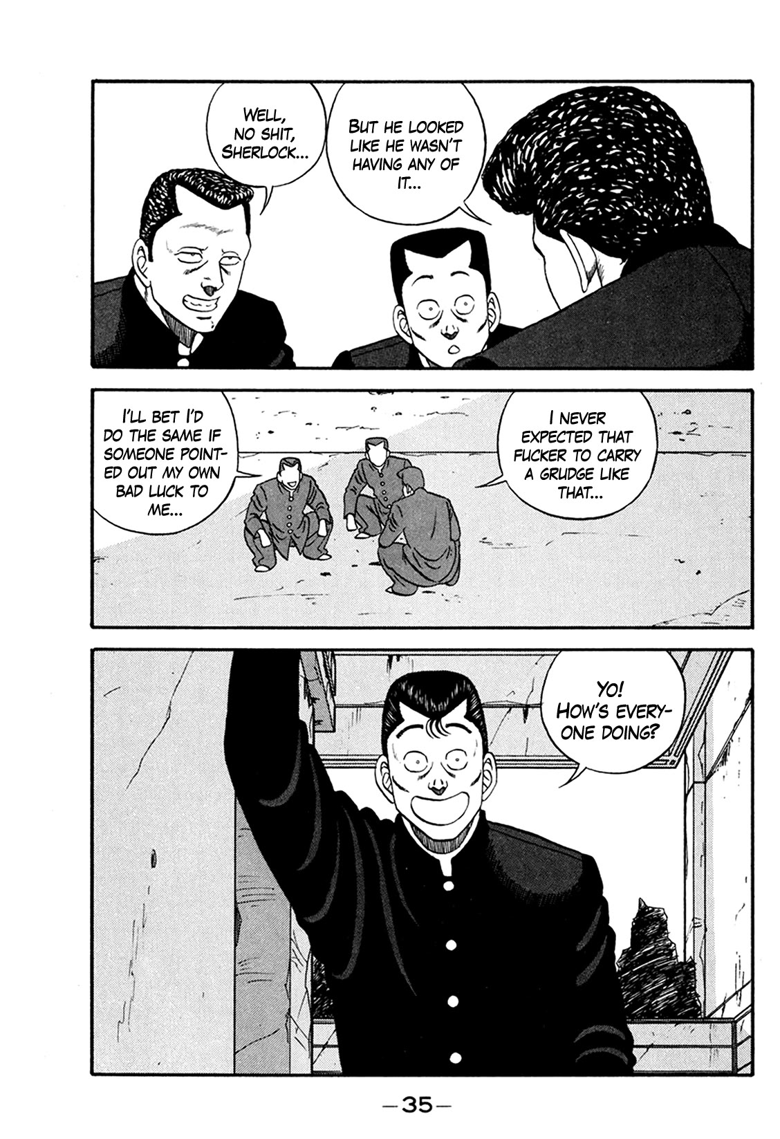 Be-Bop-Highschool Chapter 163 page 3 - Chapter 163: Sudden Turn of Delinquent Life