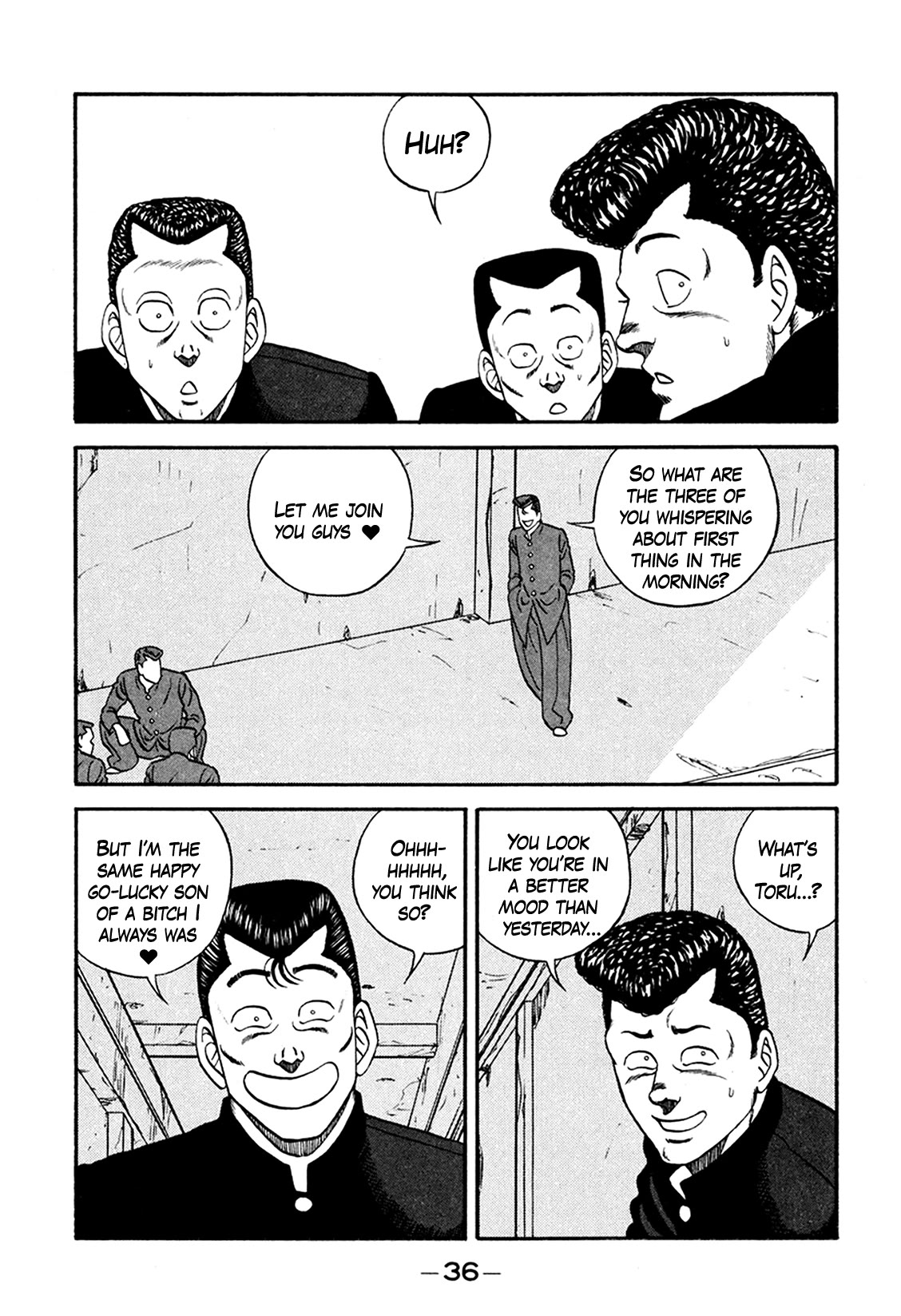 Be-Bop-Highschool Chapter 163 page 4 - Chapter 163: Sudden Turn of Delinquent Life