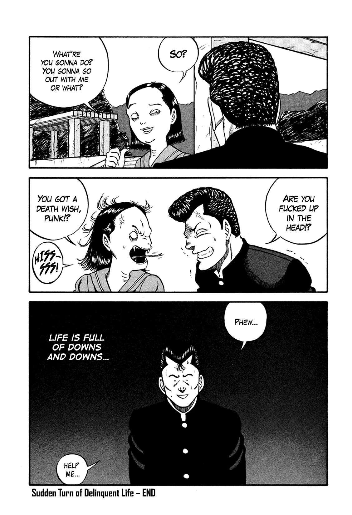 Be-Bop-Highschool Chapter 163 page 44 - Chapter 163: Sudden Turn of Delinquent Life