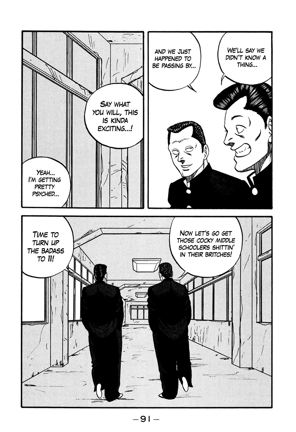 Be-Bop-Highschool Chapter 164 page 15 - Chapter 164: Bodyguarding Business' Grand Opening