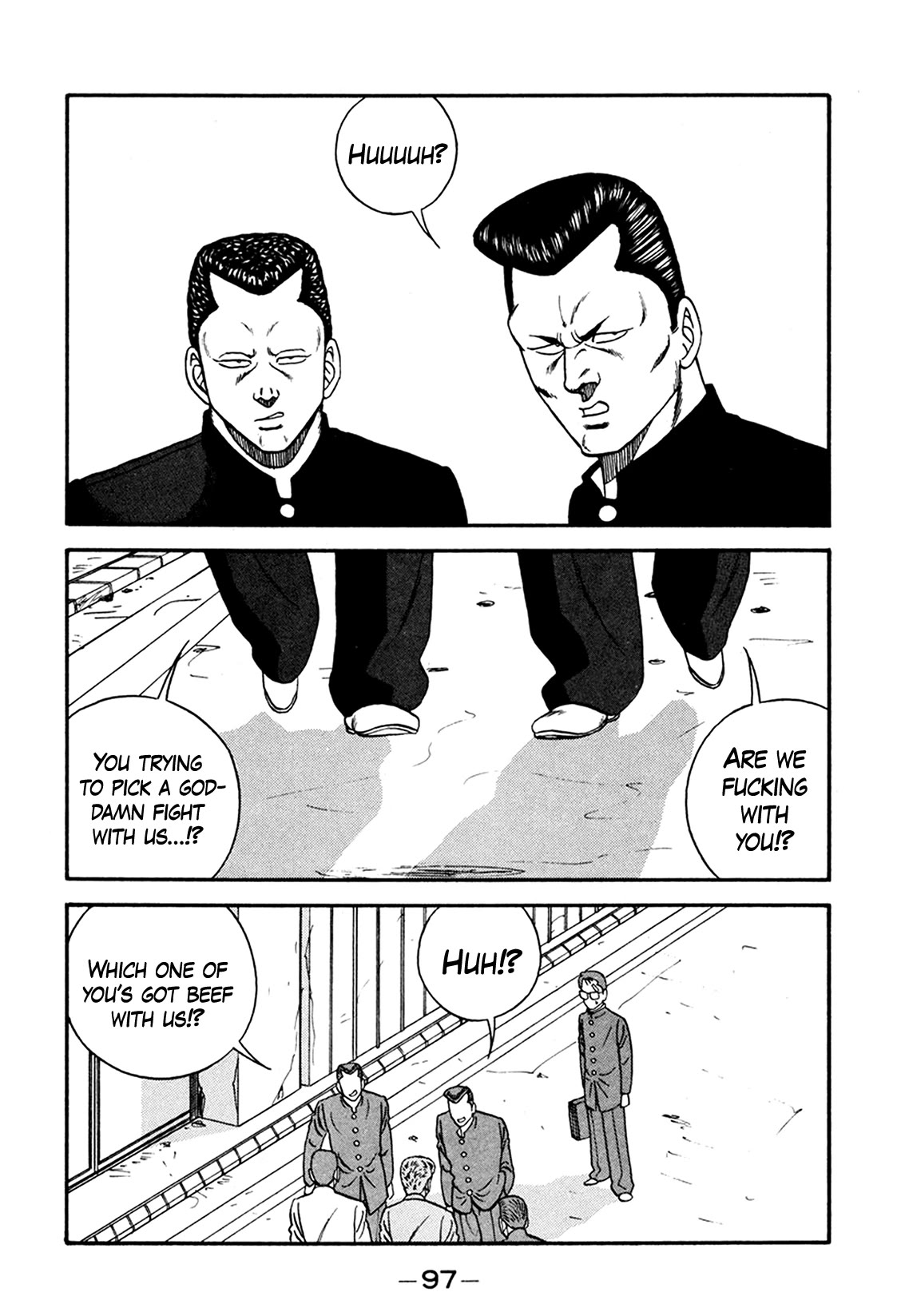 Be-Bop-Highschool Chapter 164 page 21 - Chapter 164: Bodyguarding Business' Grand Opening