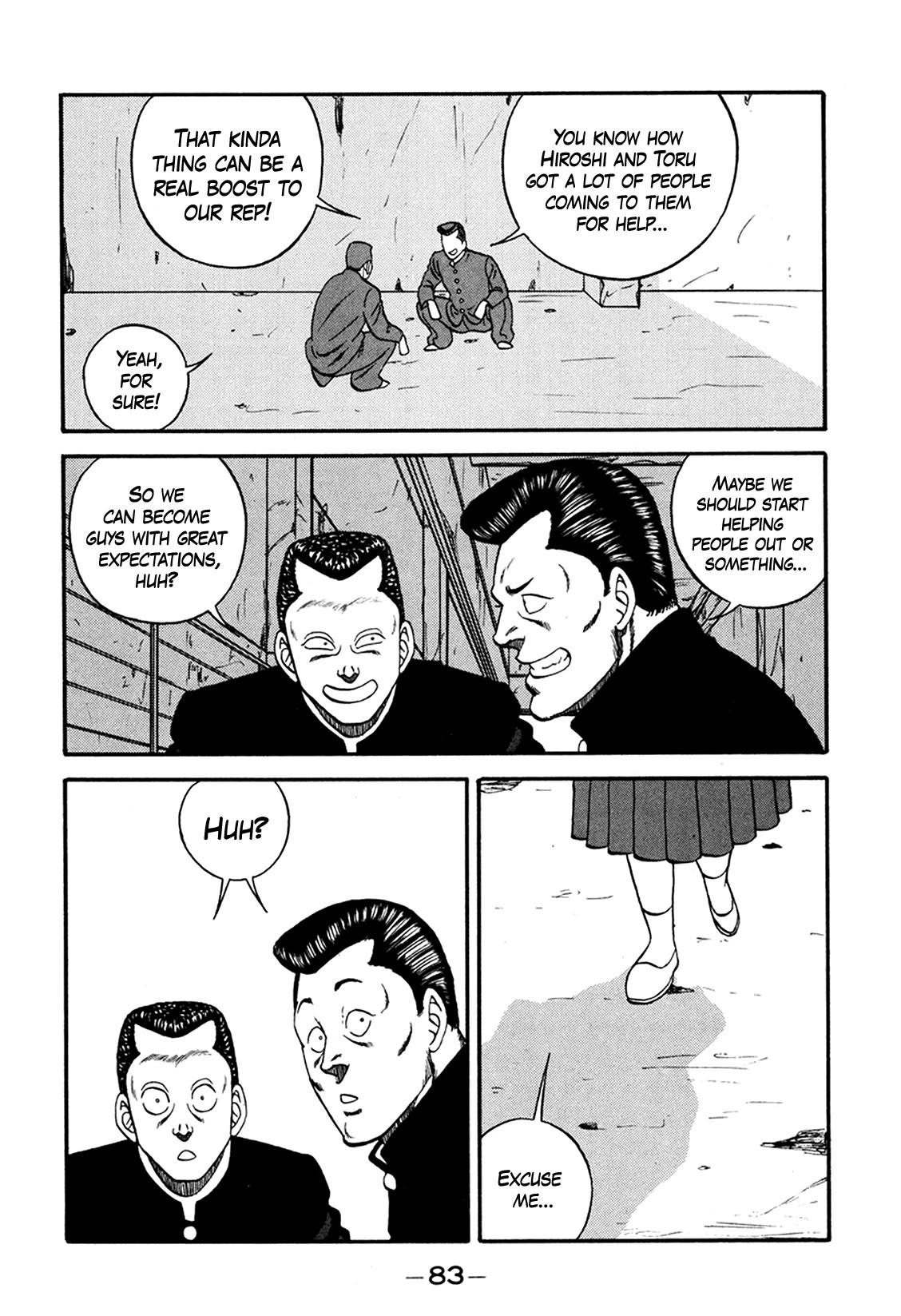 Be-Bop-Highschool Chapter 164 page 7 - Chapter 164: Bodyguarding Business' Grand Opening