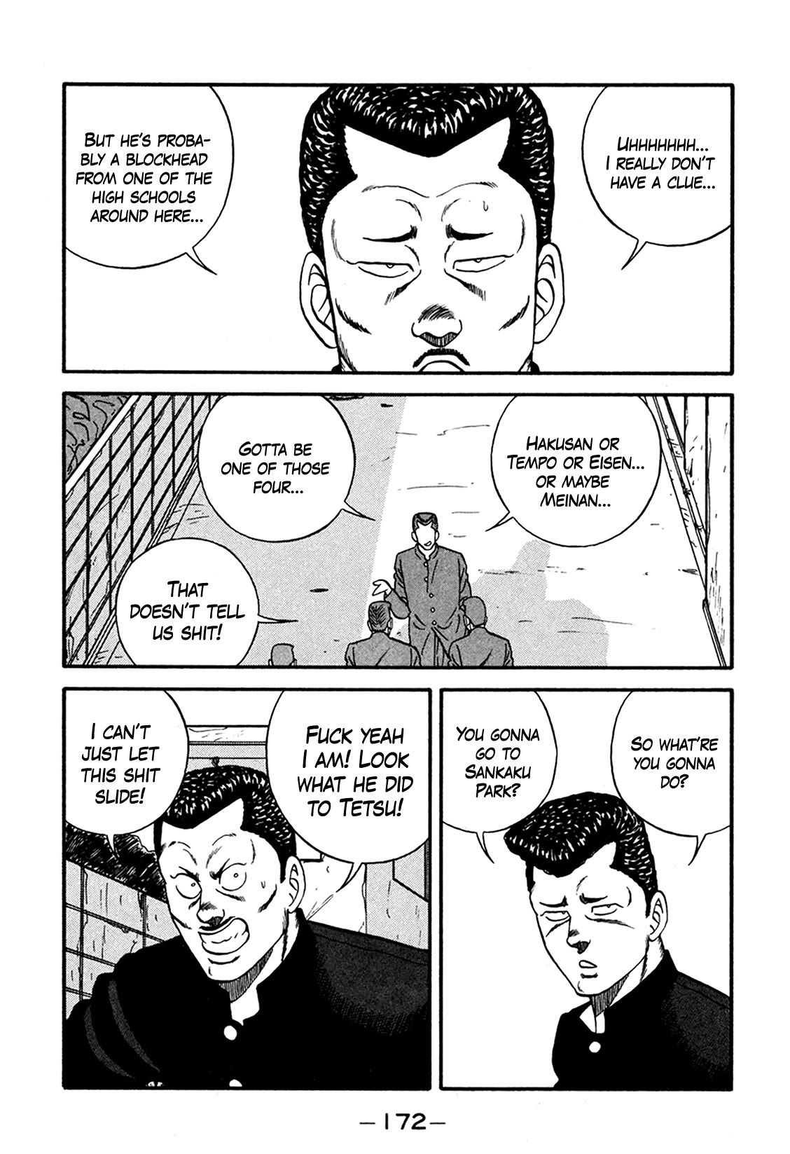 Be-Bop-Highschool Chapter 165 page 38 - Chapter 165: The High School Dimwit Majesty