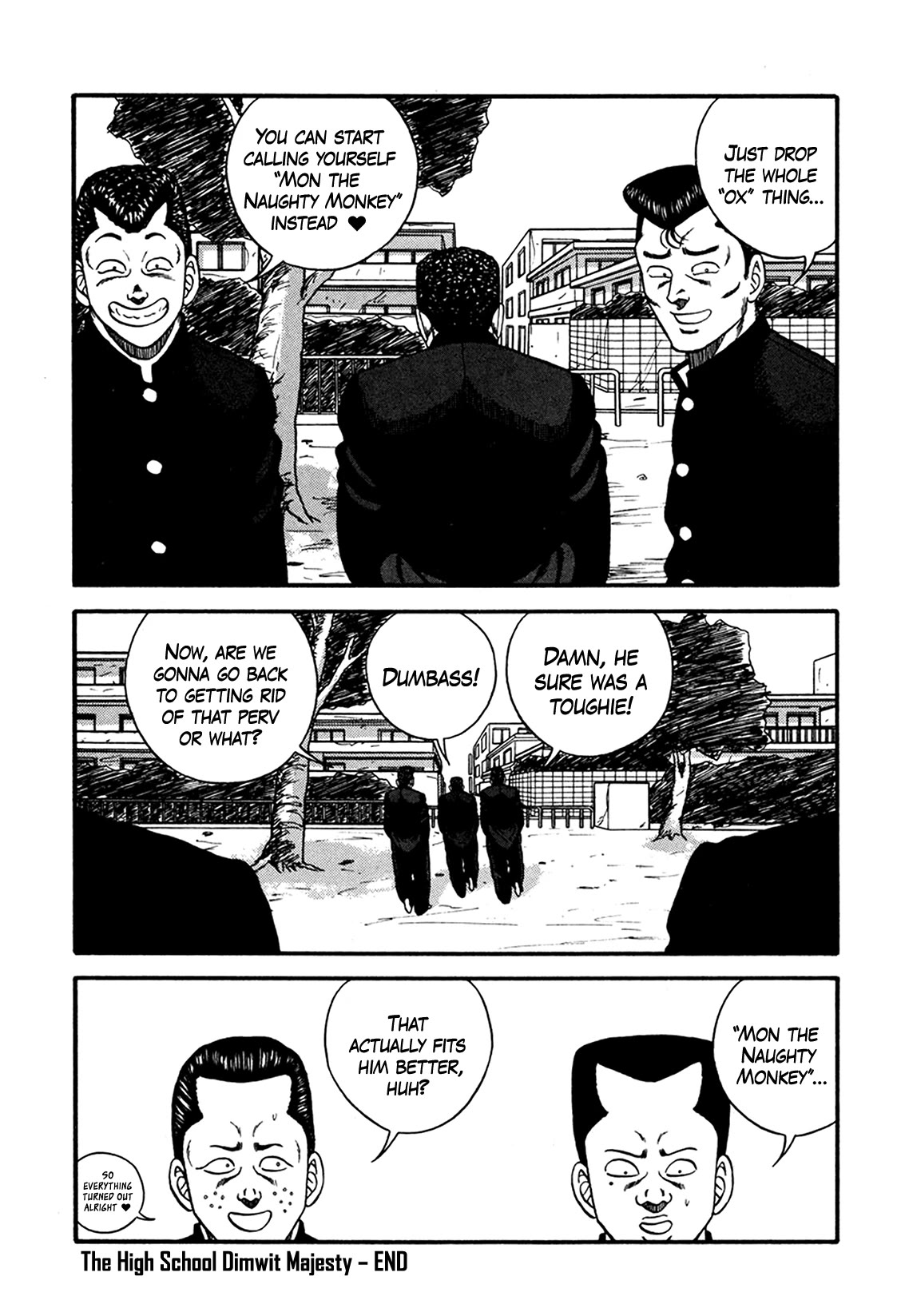 Be-Bop-Highschool Chapter 165 page 54 - Chapter 165: The High School Dimwit Majesty