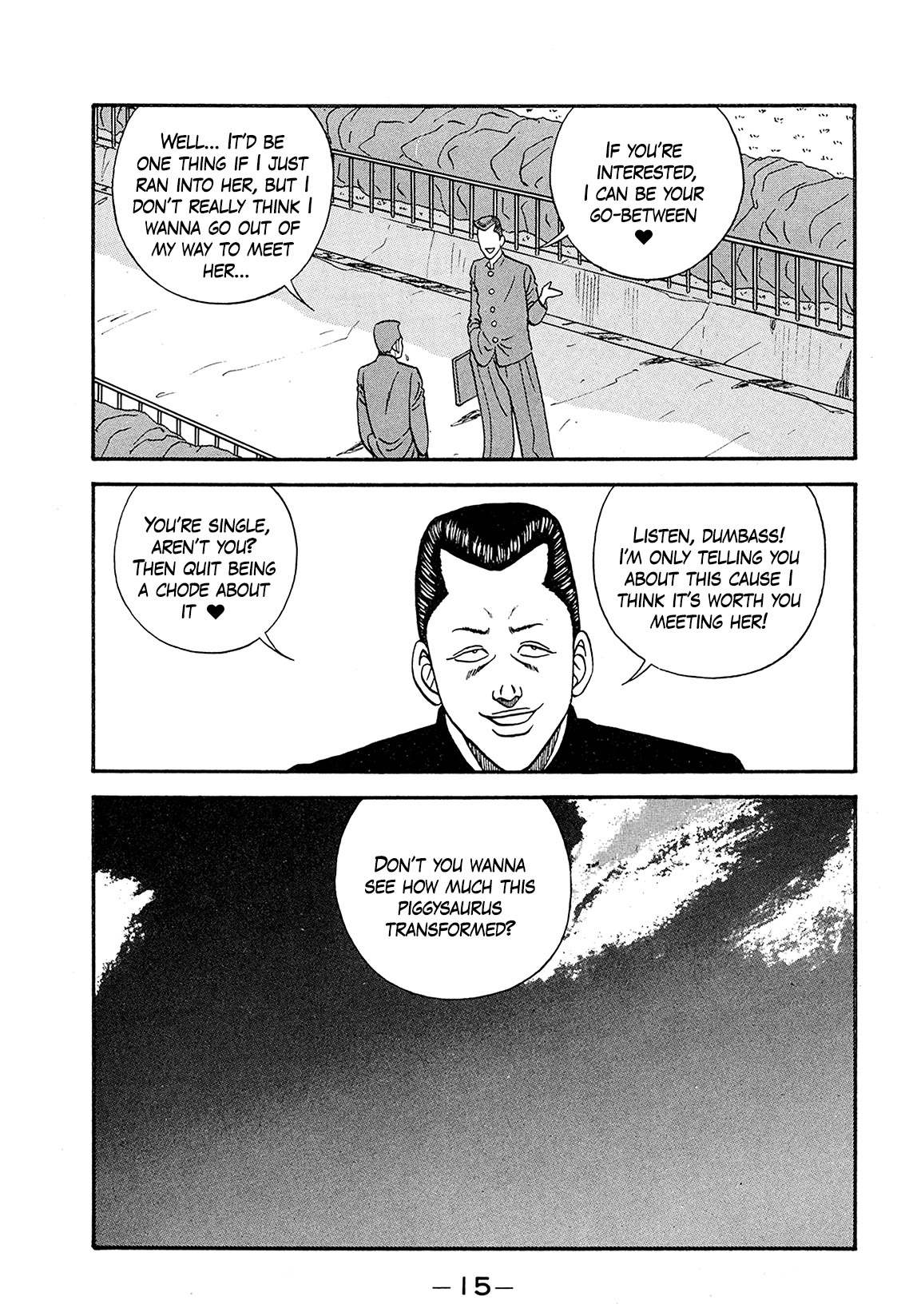 Be-Bop-Highschool Chapter 167 page 14 - Chapter 167: The Metamorphosing Girl's Personal Interview