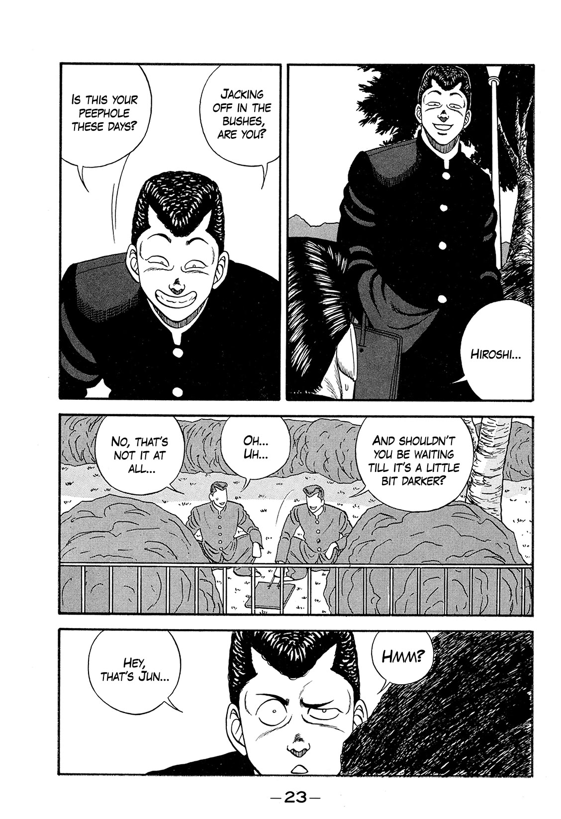 Be-Bop-Highschool Chapter 167 page 22 - Chapter 167: The Metamorphosing Girl's Personal Interview