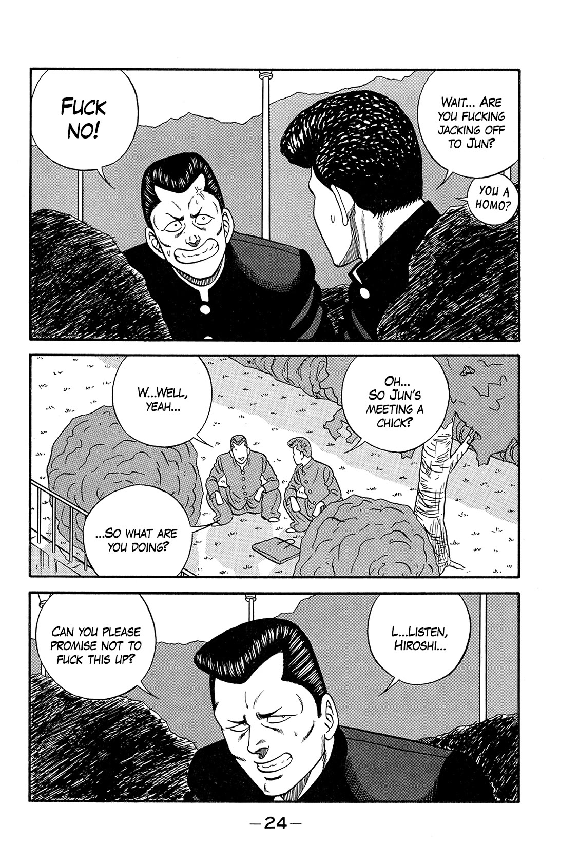 Be-Bop-Highschool Chapter 167 page 23 - Chapter 167: The Metamorphosing Girl's Personal Interview