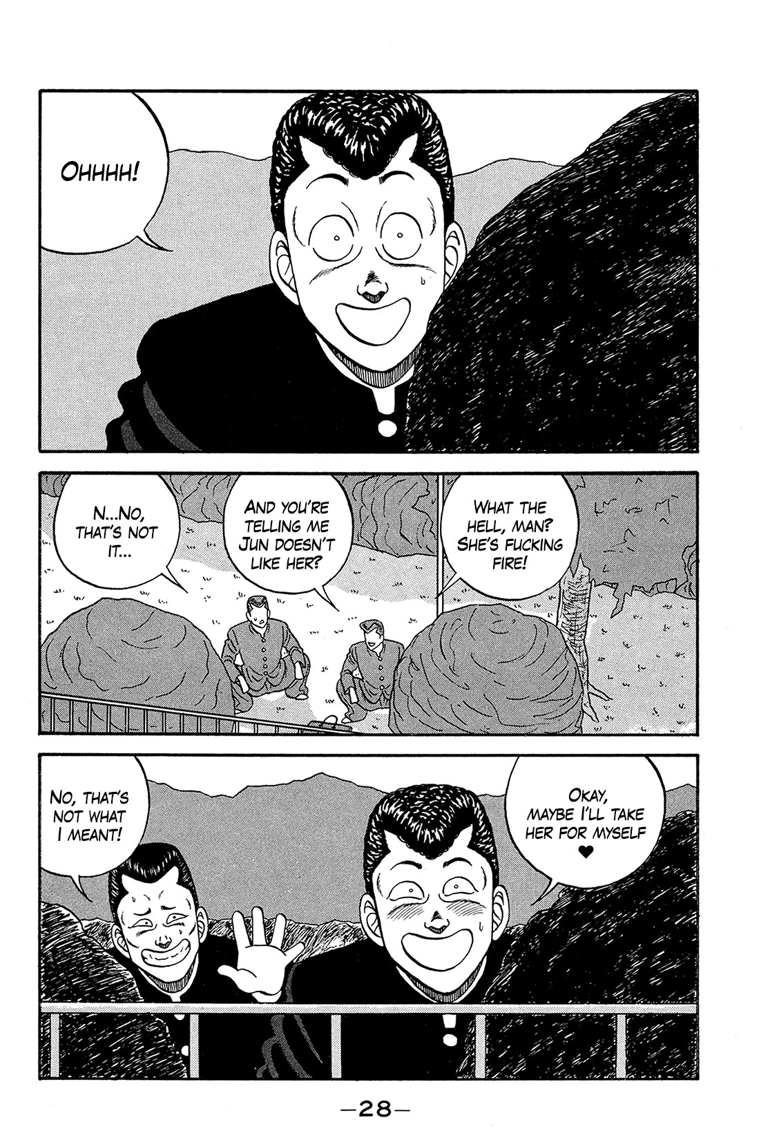 Be-Bop-Highschool Chapter 167 page 27 - Chapter 167: The Metamorphosing Girl's Personal Interview