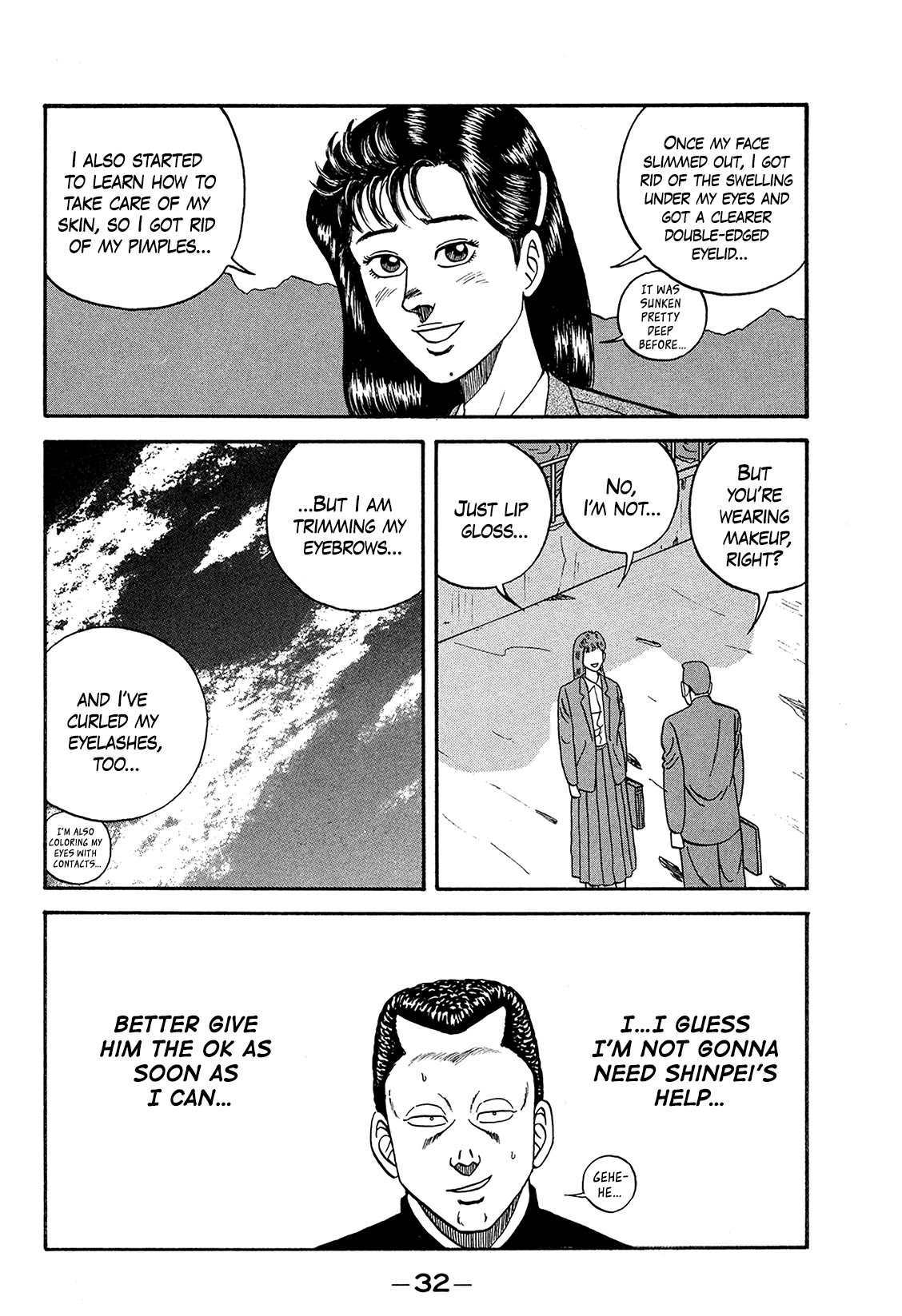 Be-Bop-Highschool Chapter 167 page 31 - Chapter 167: The Metamorphosing Girl's Personal Interview