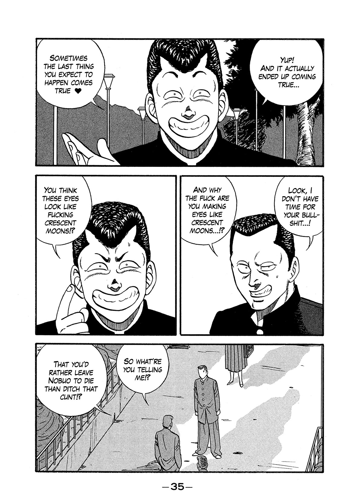 Be-Bop-Highschool Chapter 167 page 34 - Chapter 167: The Metamorphosing Girl's Personal Interview