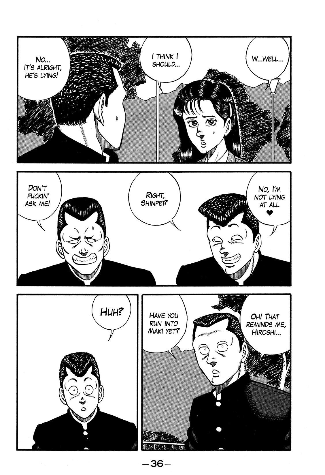 Be-Bop-Highschool Chapter 167 page 35 - Chapter 167: The Metamorphosing Girl's Personal Interview