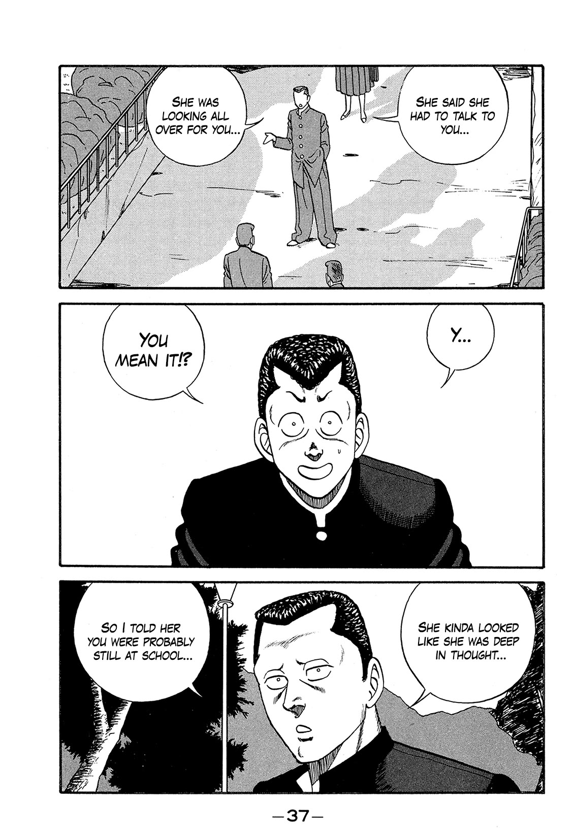 Be-Bop-Highschool Chapter 167 page 36 - Chapter 167: The Metamorphosing Girl's Personal Interview