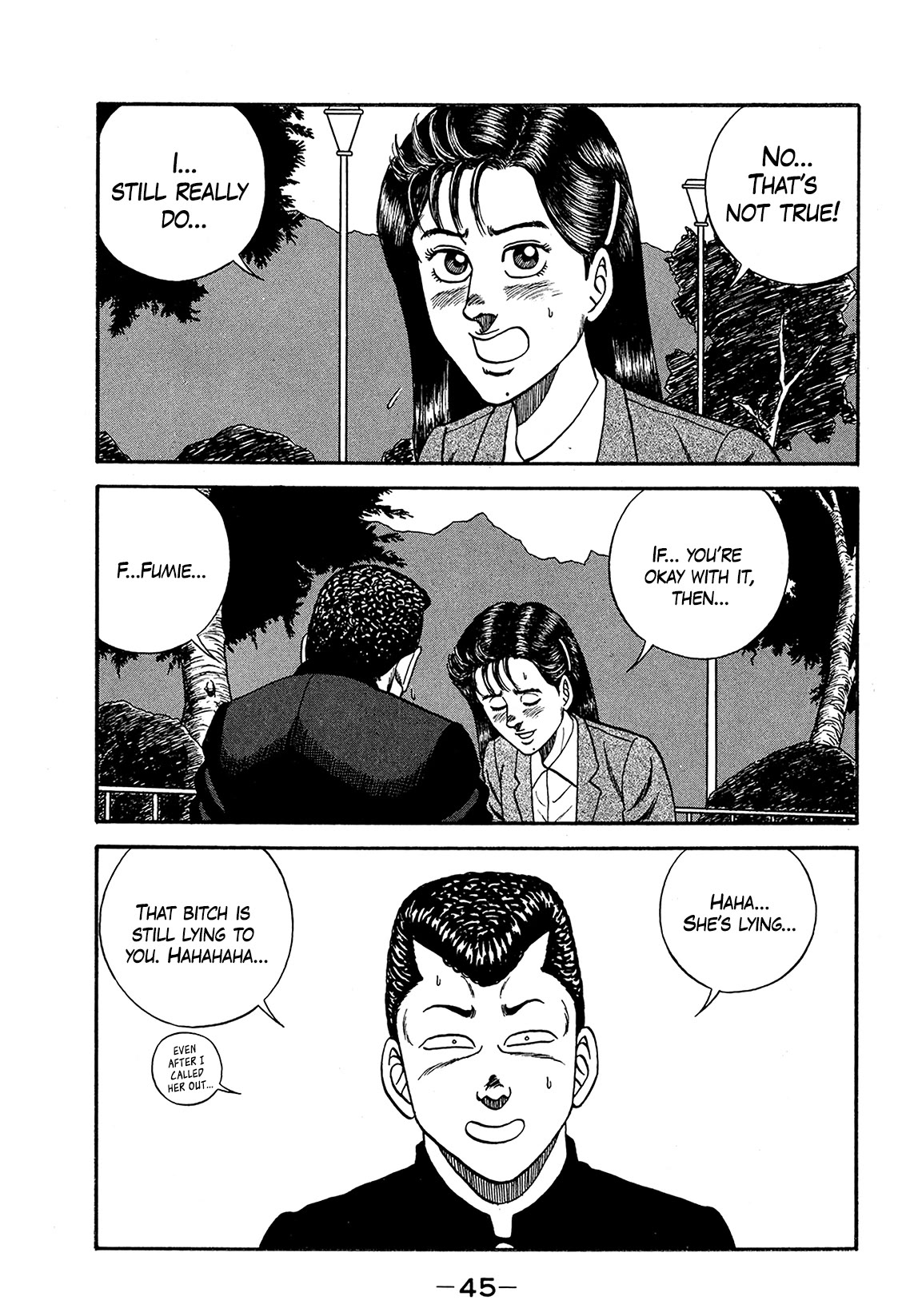 Be-Bop-Highschool Chapter 167 page 44 - Chapter 167: The Metamorphosing Girl's Personal Interview