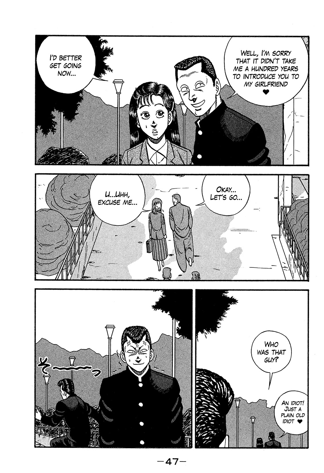 Be-Bop-Highschool Chapter 167 page 46 - Chapter 167: The Metamorphosing Girl's Personal Interview