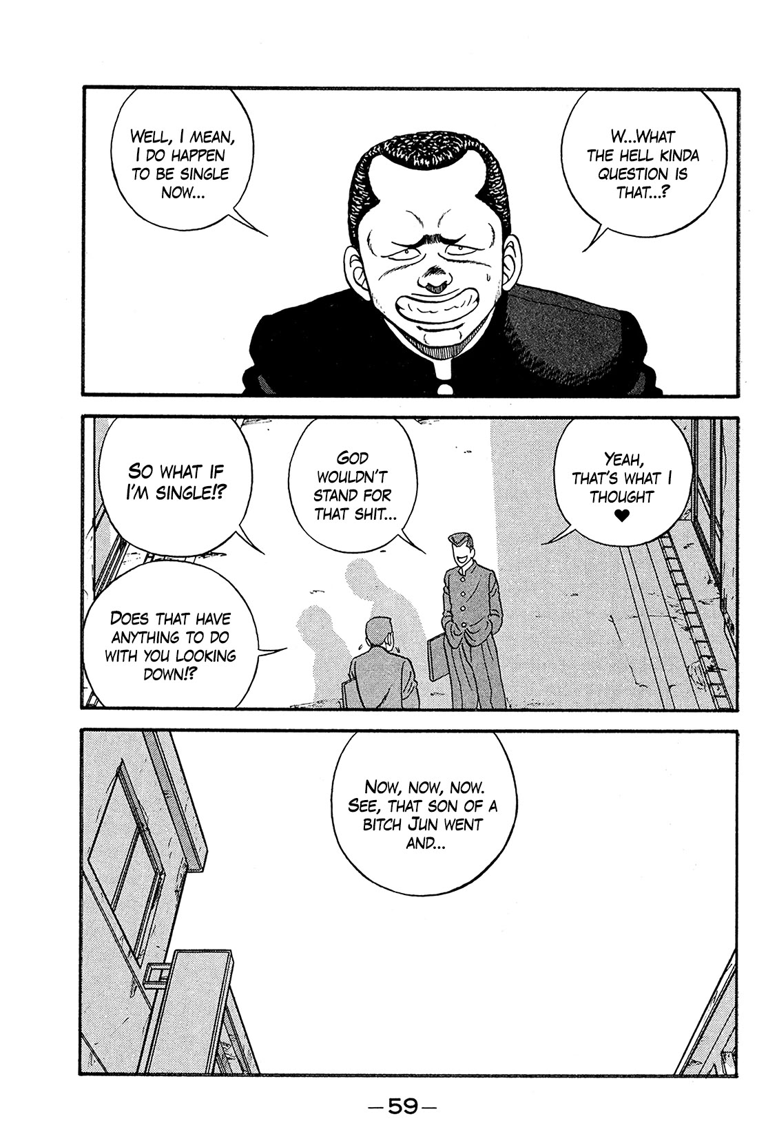 Be-Bop-Highschool Chapter 168 page 11 - Chapter 168: The Delinquent Youth's Romantic Starvation