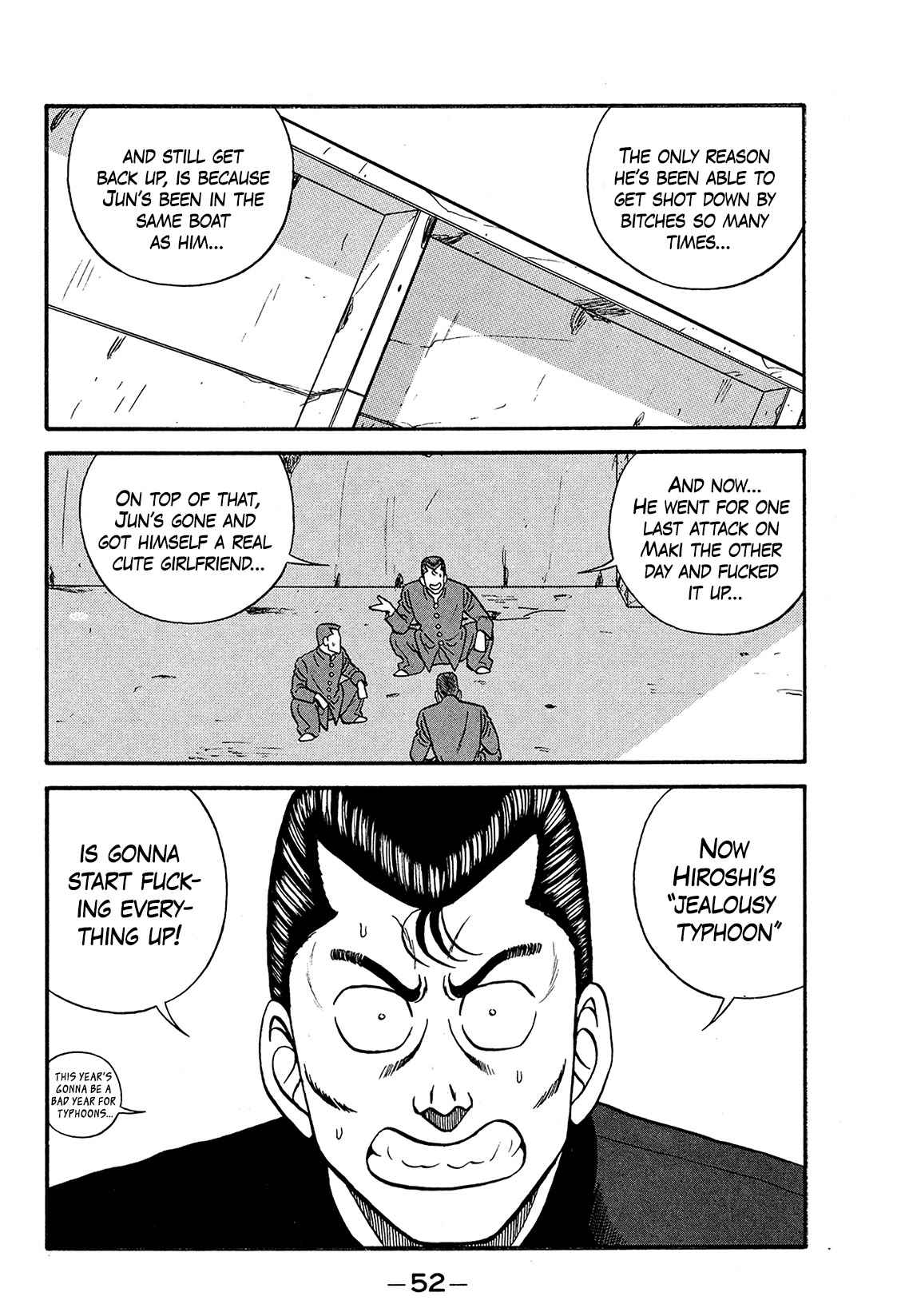 Be-Bop-Highschool Chapter 168 page 4 - Chapter 168: The Delinquent Youth's Romantic Starvation