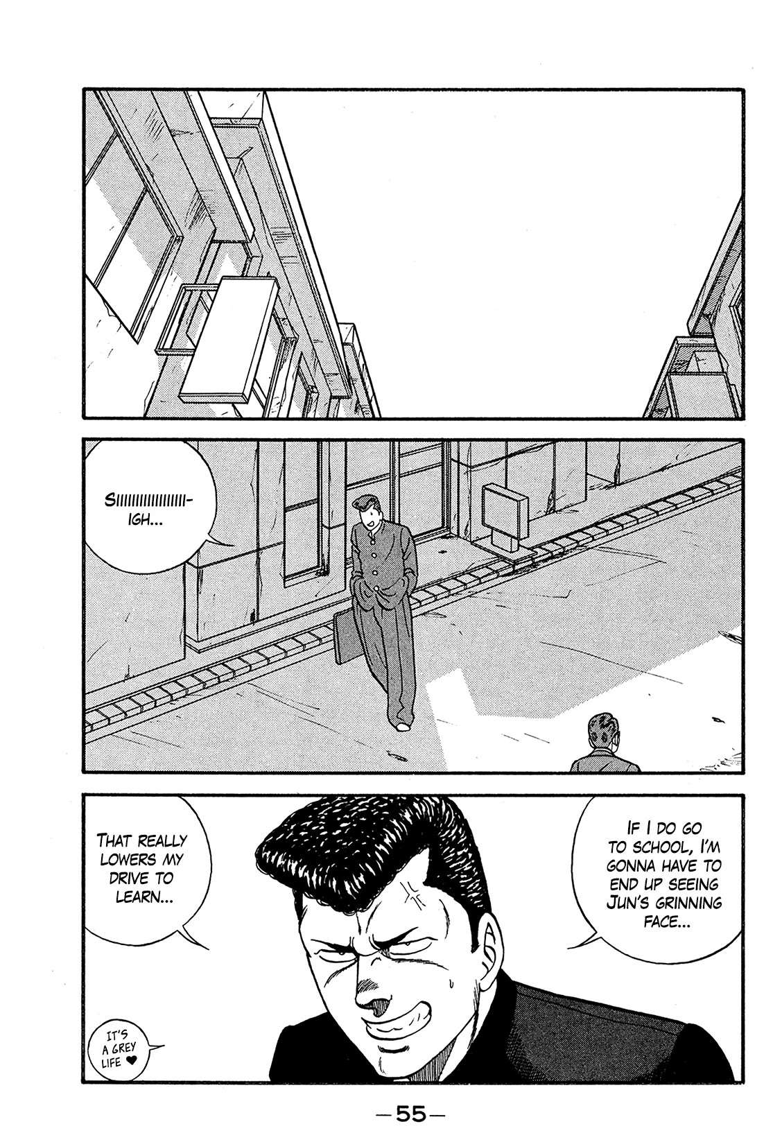 Be-Bop-Highschool Chapter 168 page 7 - Chapter 168: The Delinquent Youth's Romantic Starvation