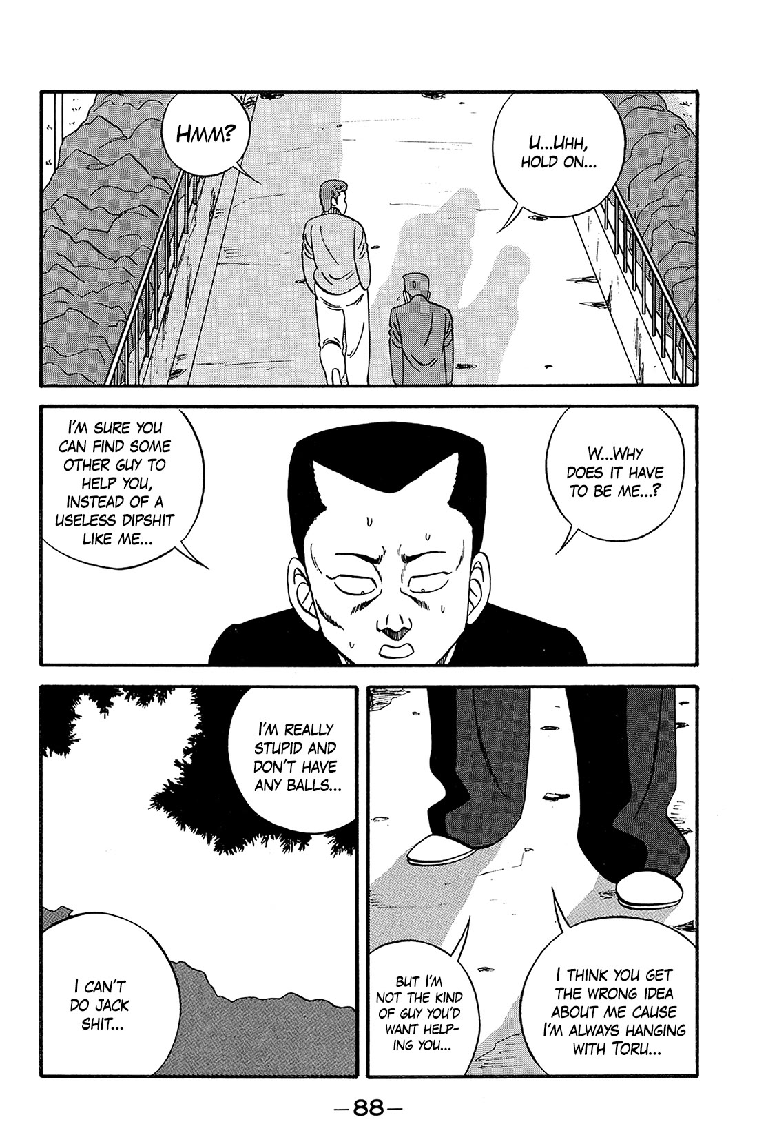 Be-Bop-Highschool Chapter 169 page 12 - Chapter 169: The Bush-Leaguer Loses His Bearings