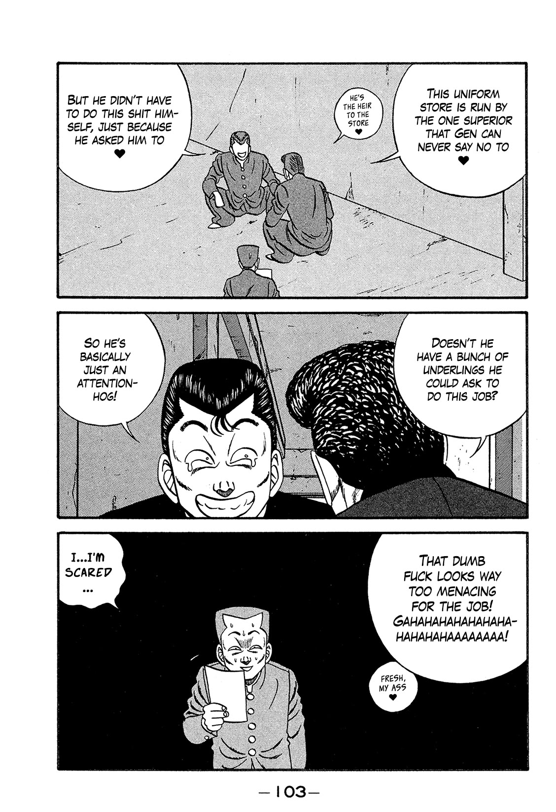Be-Bop-Highschool Chapter 169 page 27 - Chapter 169: The Bush-Leaguer Loses His Bearings