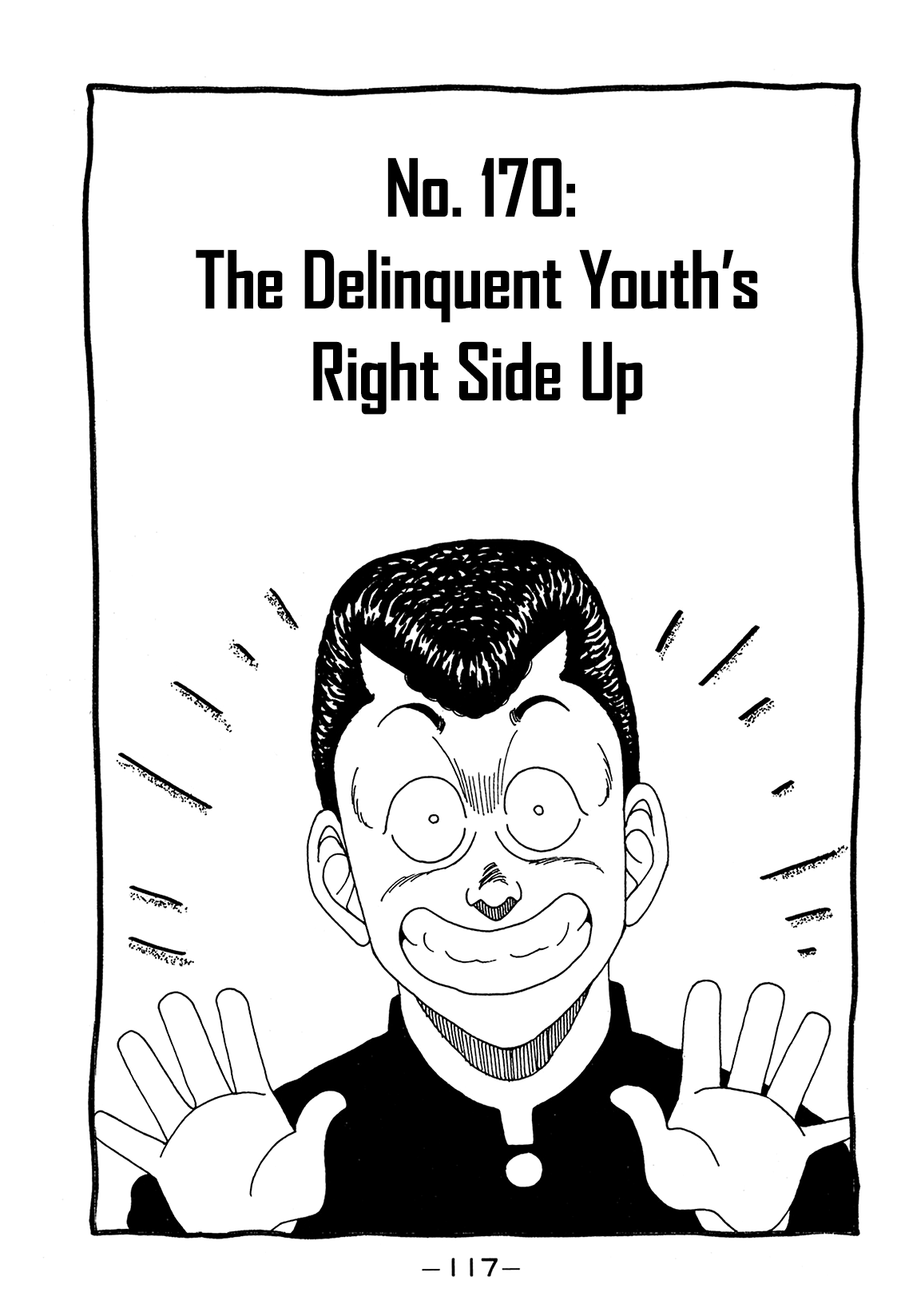 Be-Bop-Highschool Chapter 170 page 1 - Chapter 170: The Delinquent Youth's Right Side Up