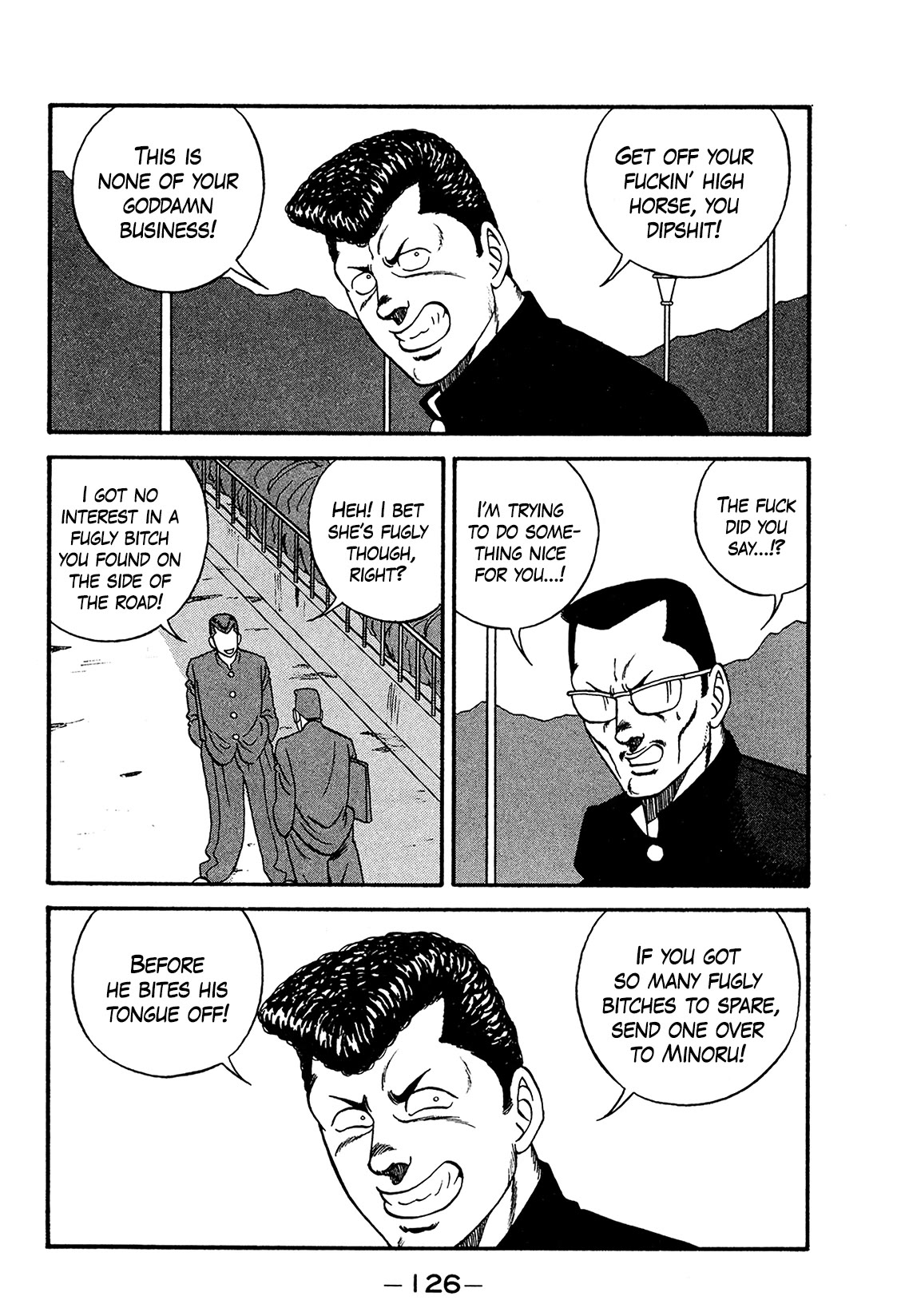 Be-Bop-Highschool Chapter 170 page 10 - Chapter 170: The Delinquent Youth's Right Side Up