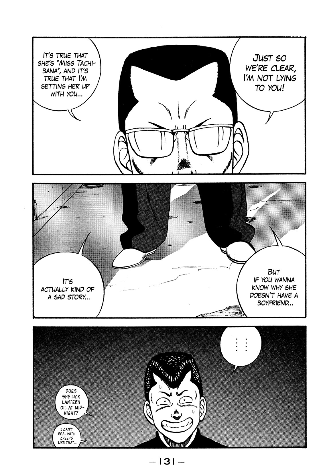 Be-Bop-Highschool Chapter 170 page 15 - Chapter 170: The Delinquent Youth's Right Side Up
