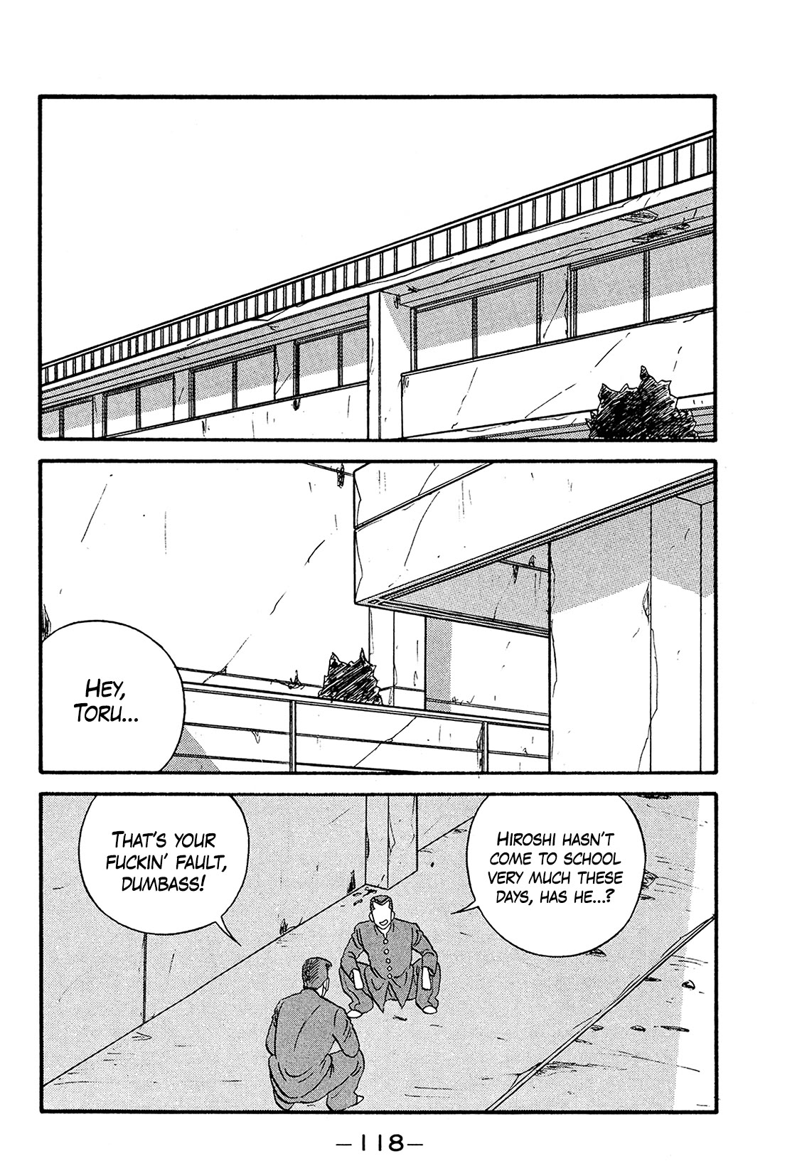 Be-Bop-Highschool Chapter 170 page 2 - Chapter 170: The Delinquent Youth's Right Side Up