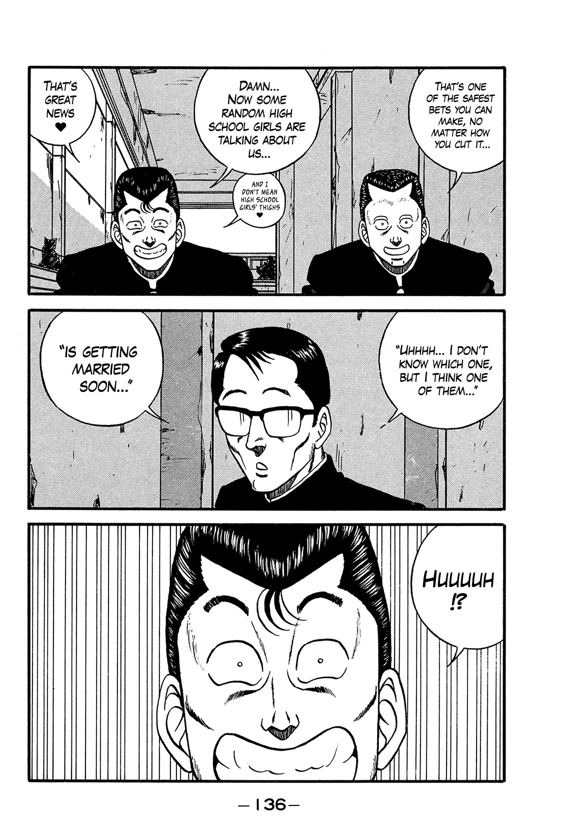 Be-Bop-Highschool Chapter 170 page 20 - Chapter 170: The Delinquent Youth's Right Side Up