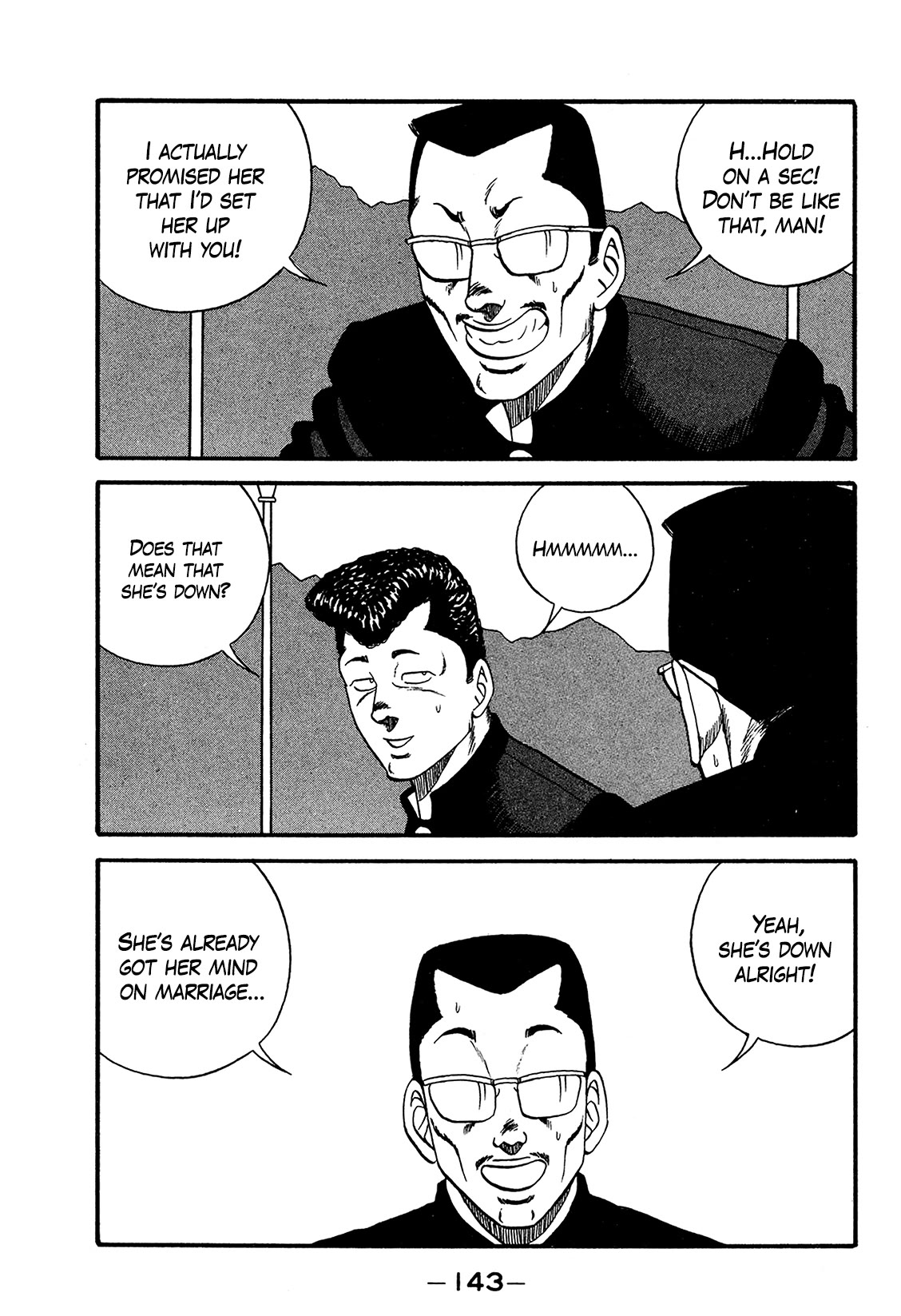 Be-Bop-Highschool Chapter 170 page 27 - Chapter 170: The Delinquent Youth's Right Side Up