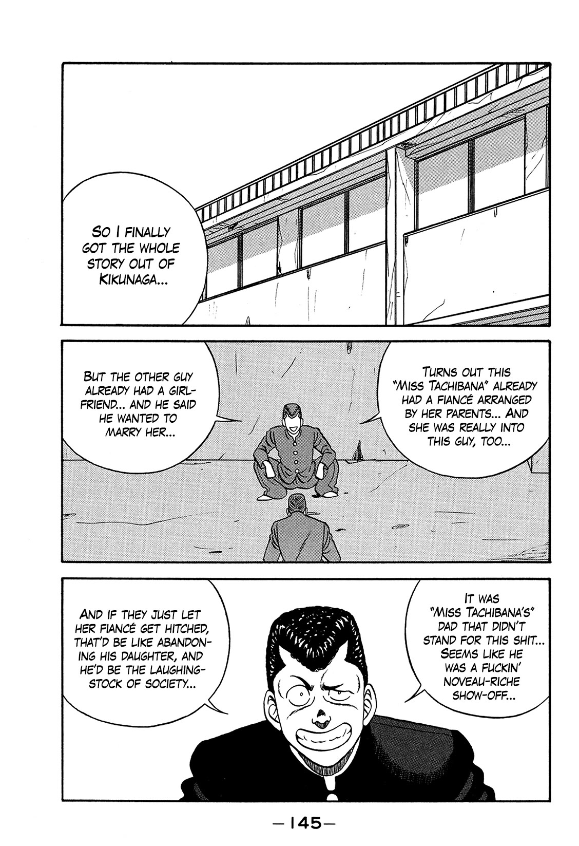 Be-Bop-Highschool Chapter 170 page 29 - Chapter 170: The Delinquent Youth's Right Side Up