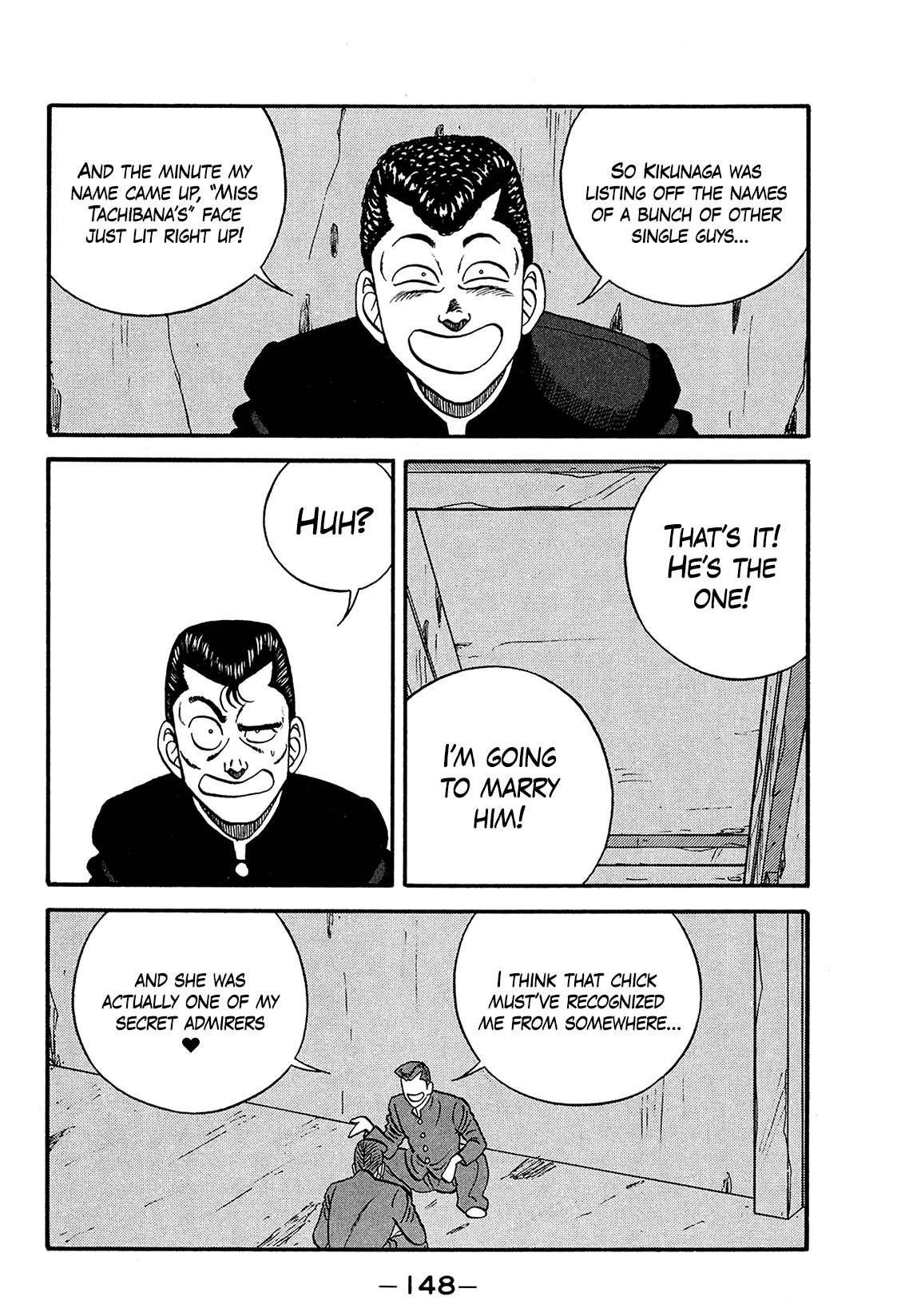 Be-Bop-Highschool Chapter 170 page 32 - Chapter 170: The Delinquent Youth's Right Side Up