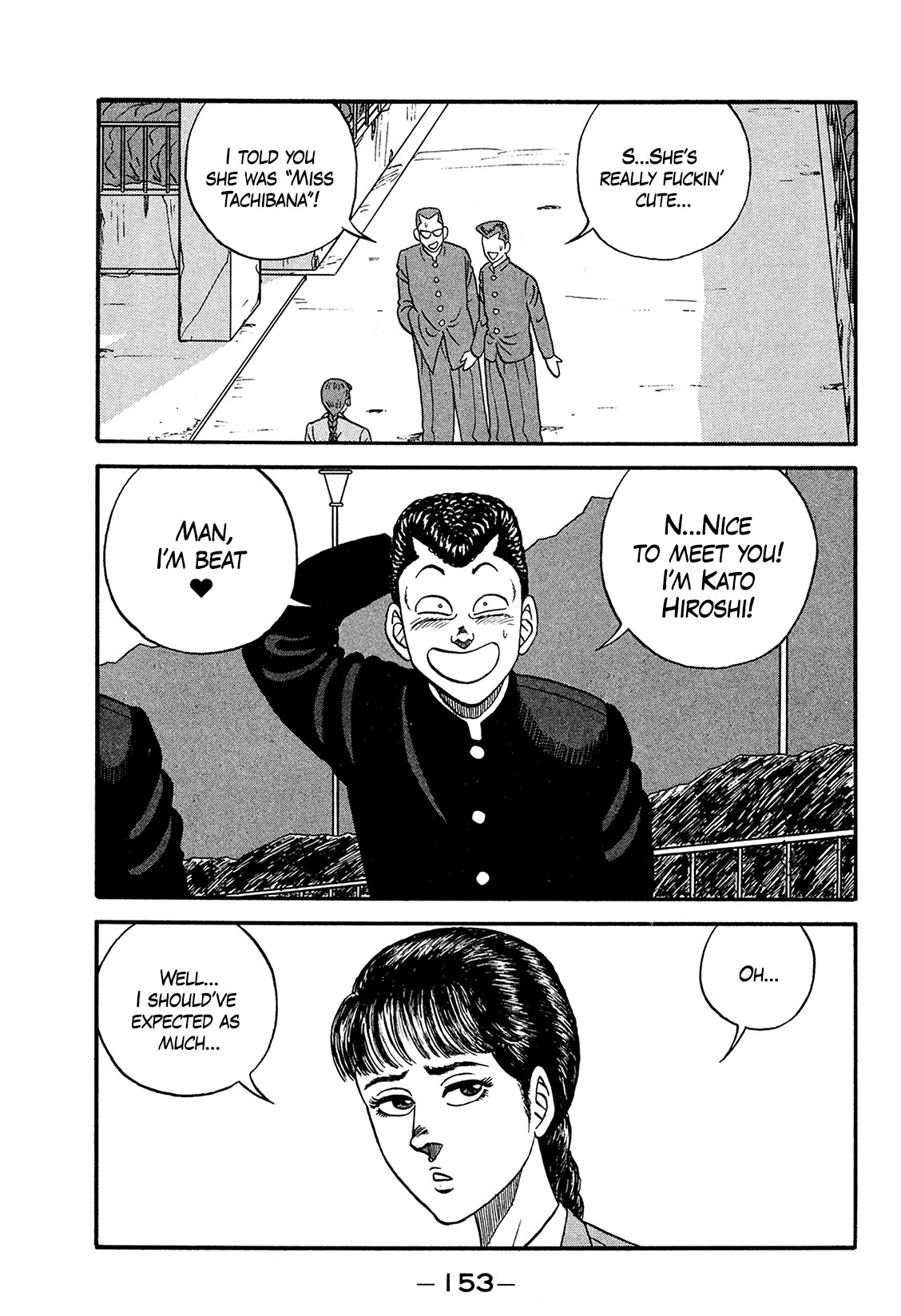 Be-Bop-Highschool Chapter 170 page 37 - Chapter 170: The Delinquent Youth's Right Side Up