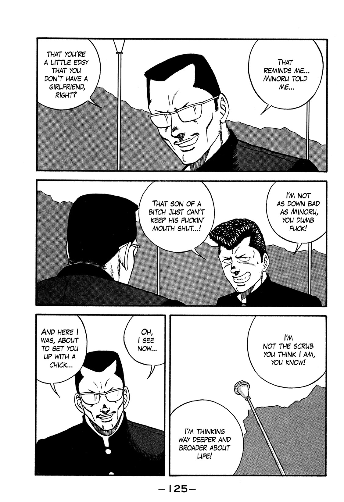 Be-Bop-Highschool Chapter 170 page 9 - Chapter 170: The Delinquent Youth's Right Side Up