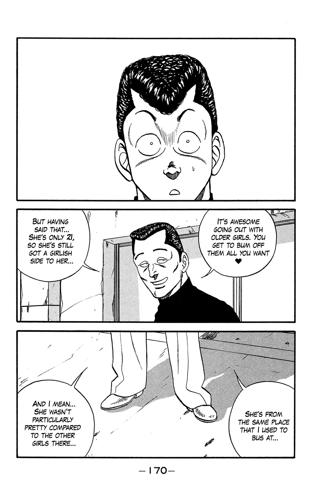 Be-Bop-Highschool Chapter 171 page 12 - Chapter 171: The Two-Sided Romantic Game