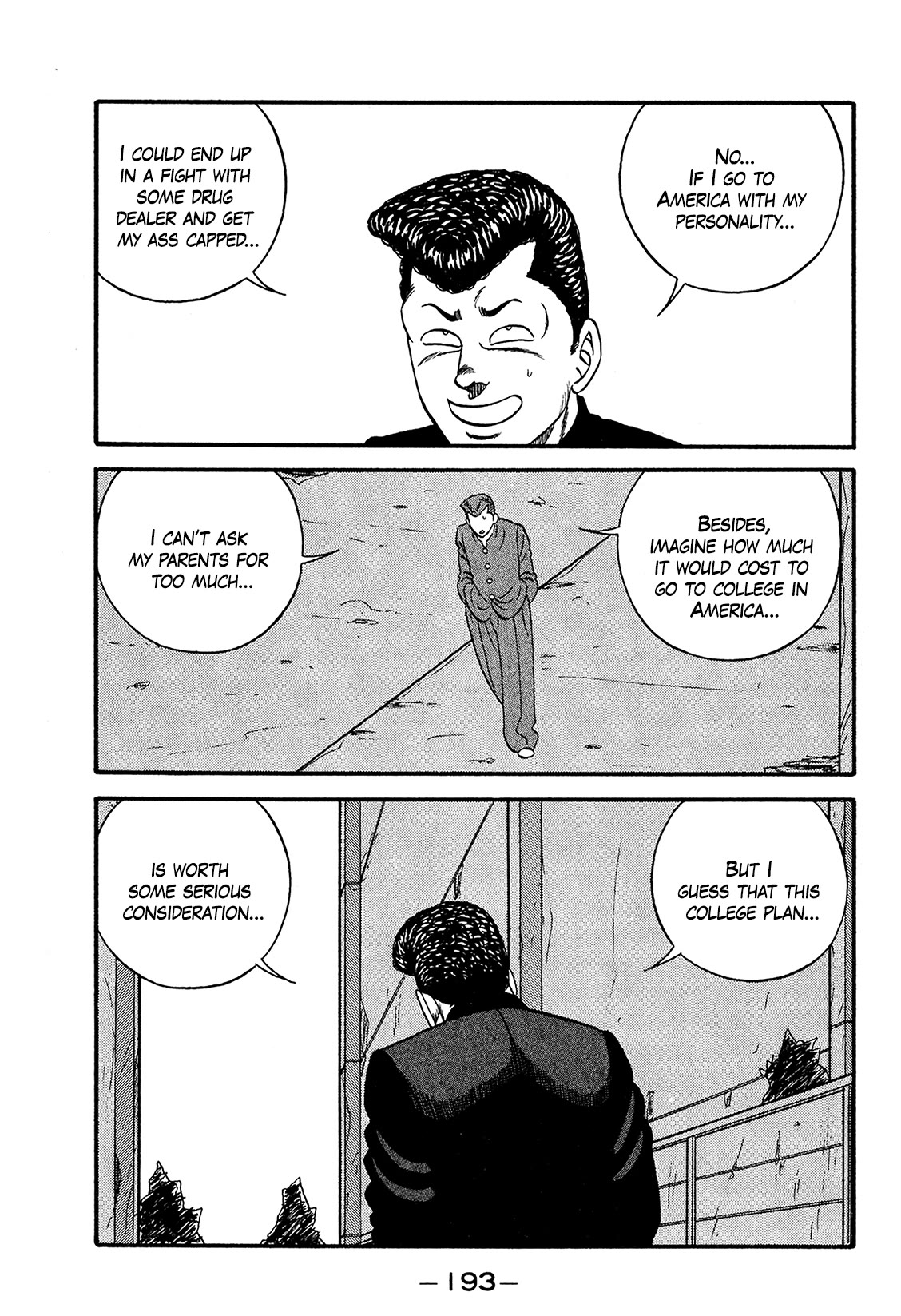 Be-Bop-Highschool Chapter 171 page 35 - Chapter 171: The Two-Sided Romantic Game