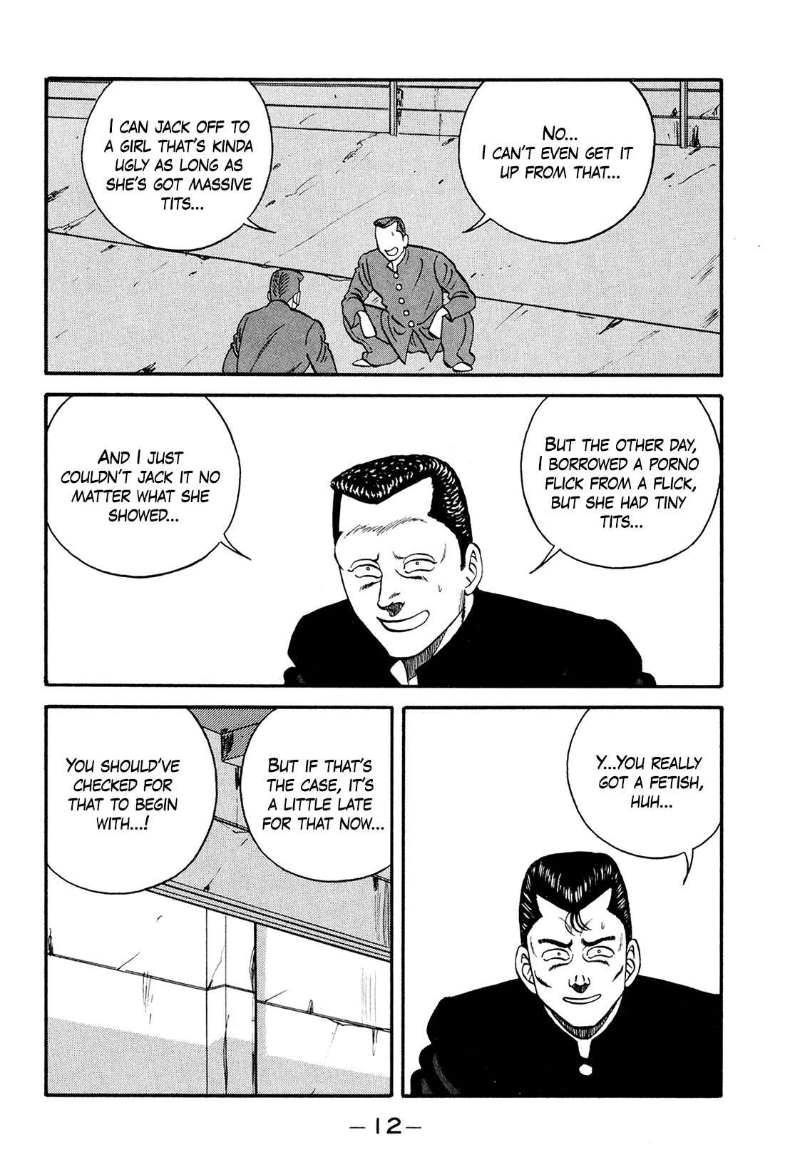 Be-Bop-Highschool Chapter 172 page 10 - Chapter 172: The Distressed Bastard's Writhing in Anguish