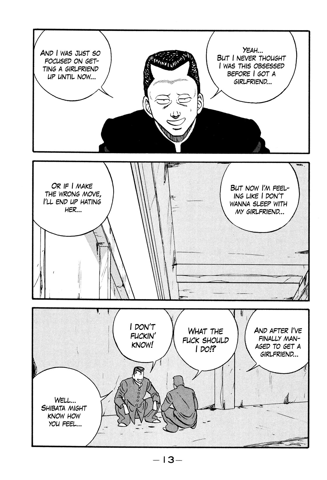Be-Bop-Highschool Chapter 172 page 11 - Chapter 172: The Distressed Bastard's Writhing in Anguish