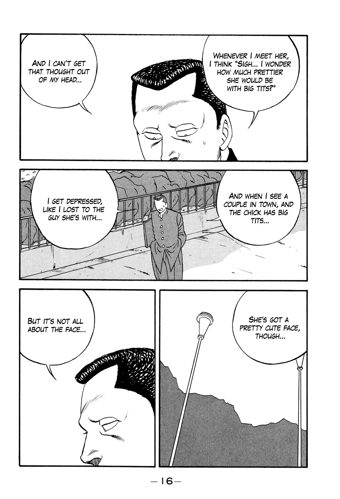 Be-Bop-Highschool Chapter 172 page 14 - Chapter 172: The Distressed Bastard's Writhing in Anguish